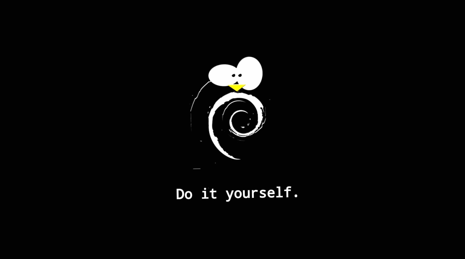 Debian - Do it yourself at 640 x 1136 iPhone 5 size wallpapers HD quality