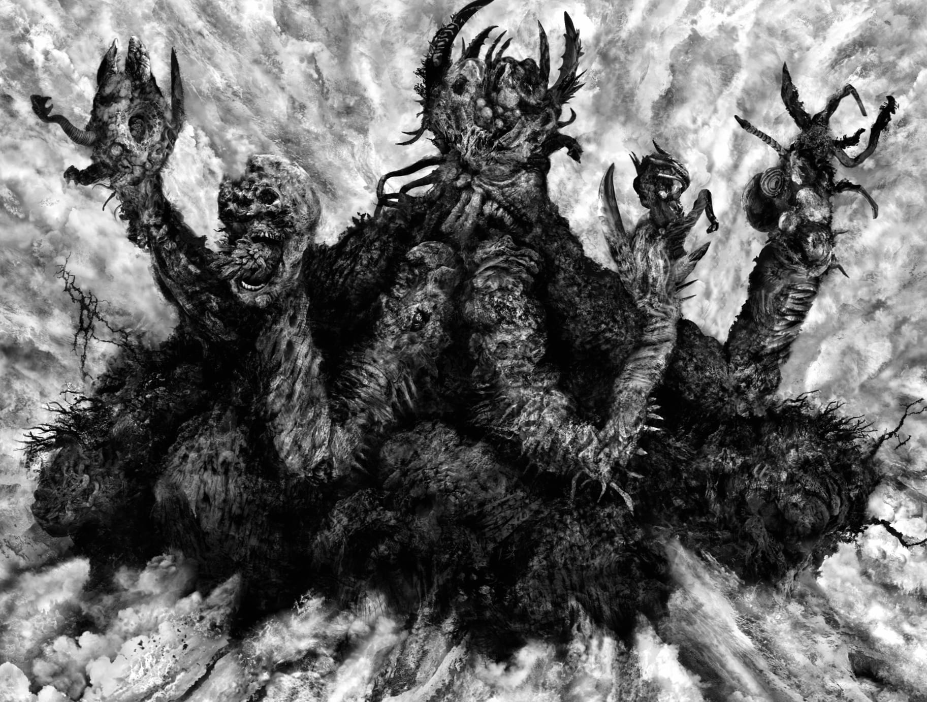 Demon Baphomet Satan Satanism Satanic Dark Occult wallpapers HD quality