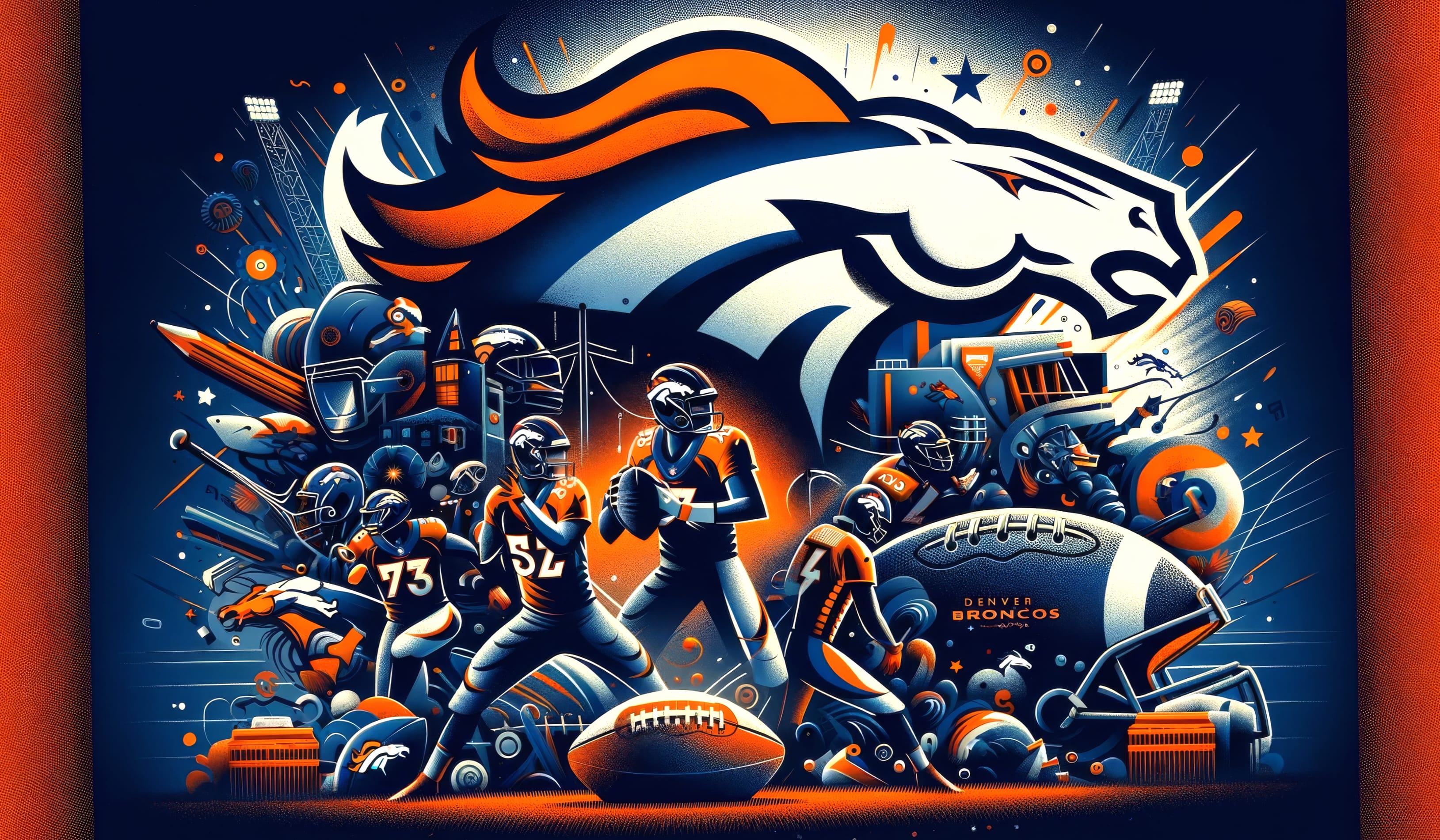 Denver Broncos NFL Super Bowl-Themed wallpapers HD quality