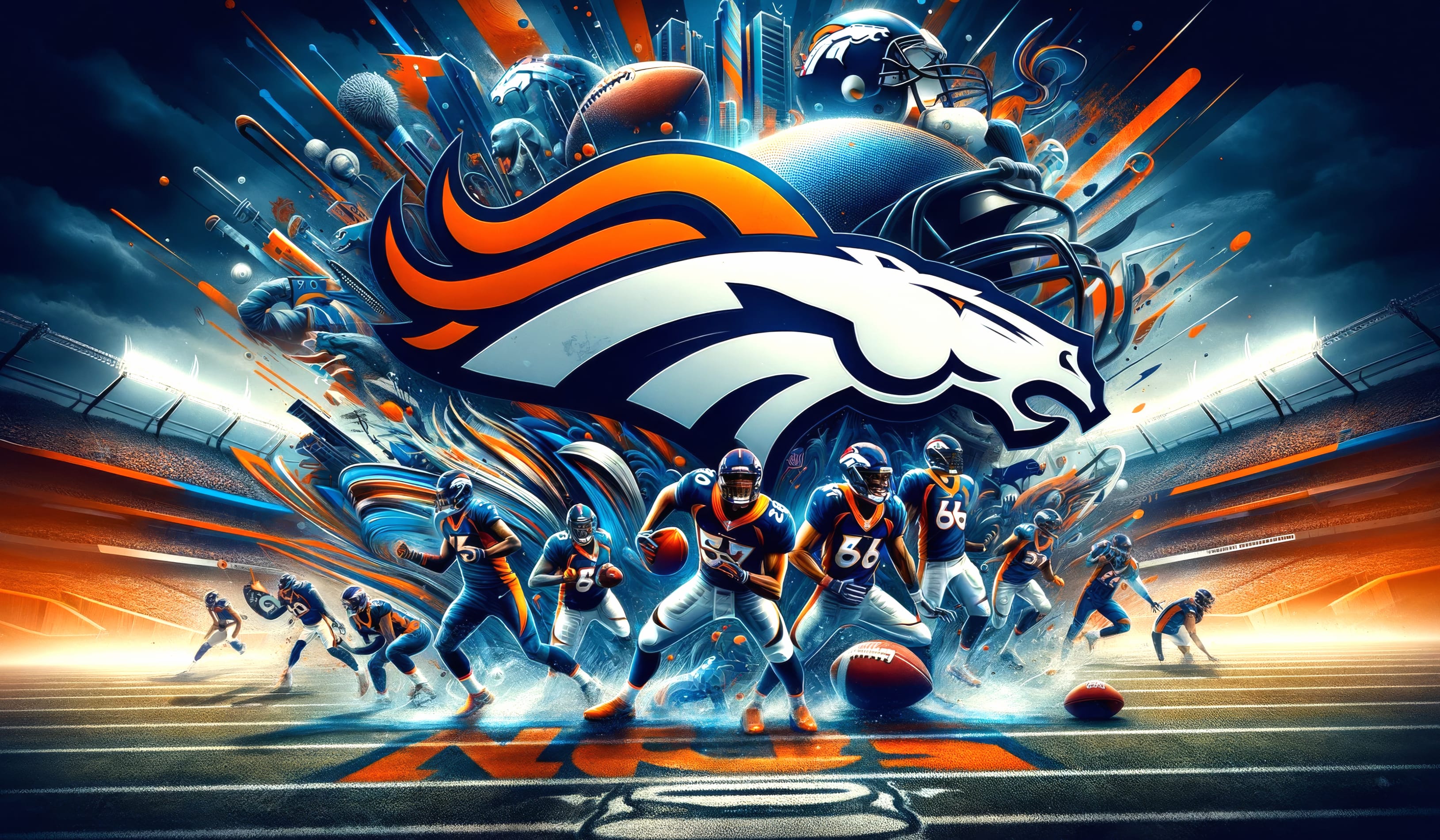 Denver Broncos Super Bowl NFL Team Wallpaper at 1280 x 720 HD size wallpapers HD quality