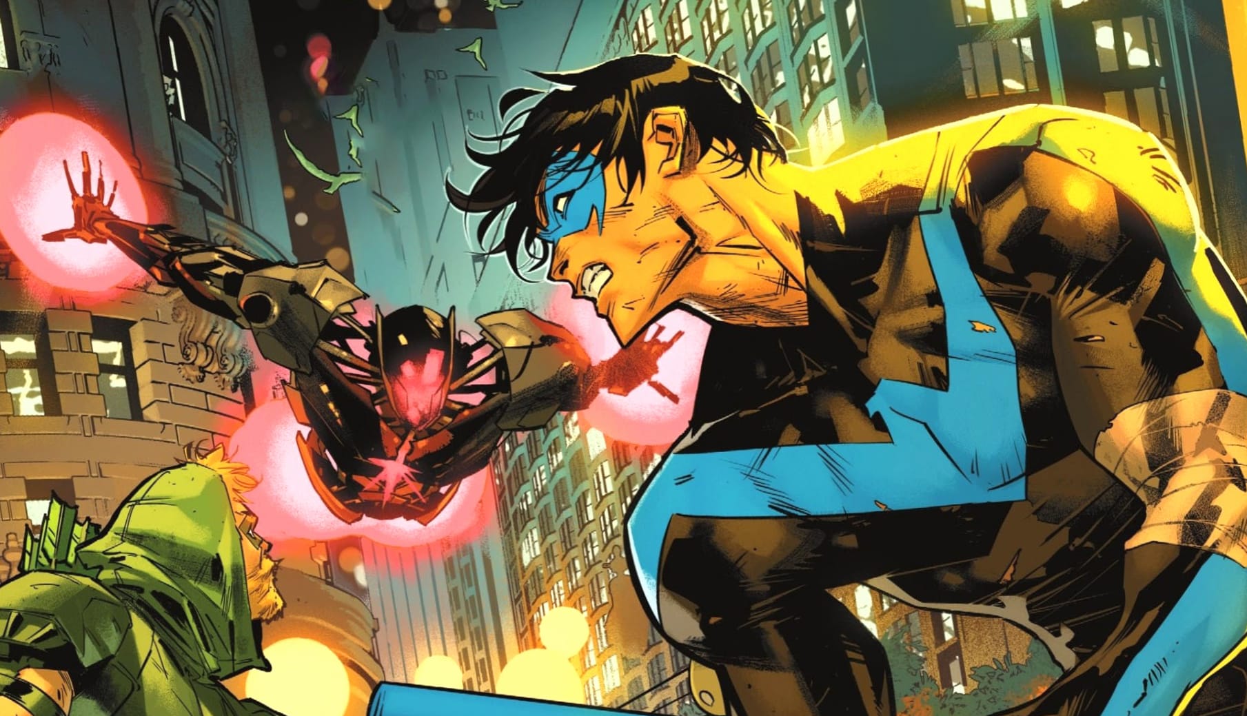 Dick Grayson Nightwing Oliver Queen Green Arrow Failsafe (DC Comics) Comic Batman wallpapers HD quality
