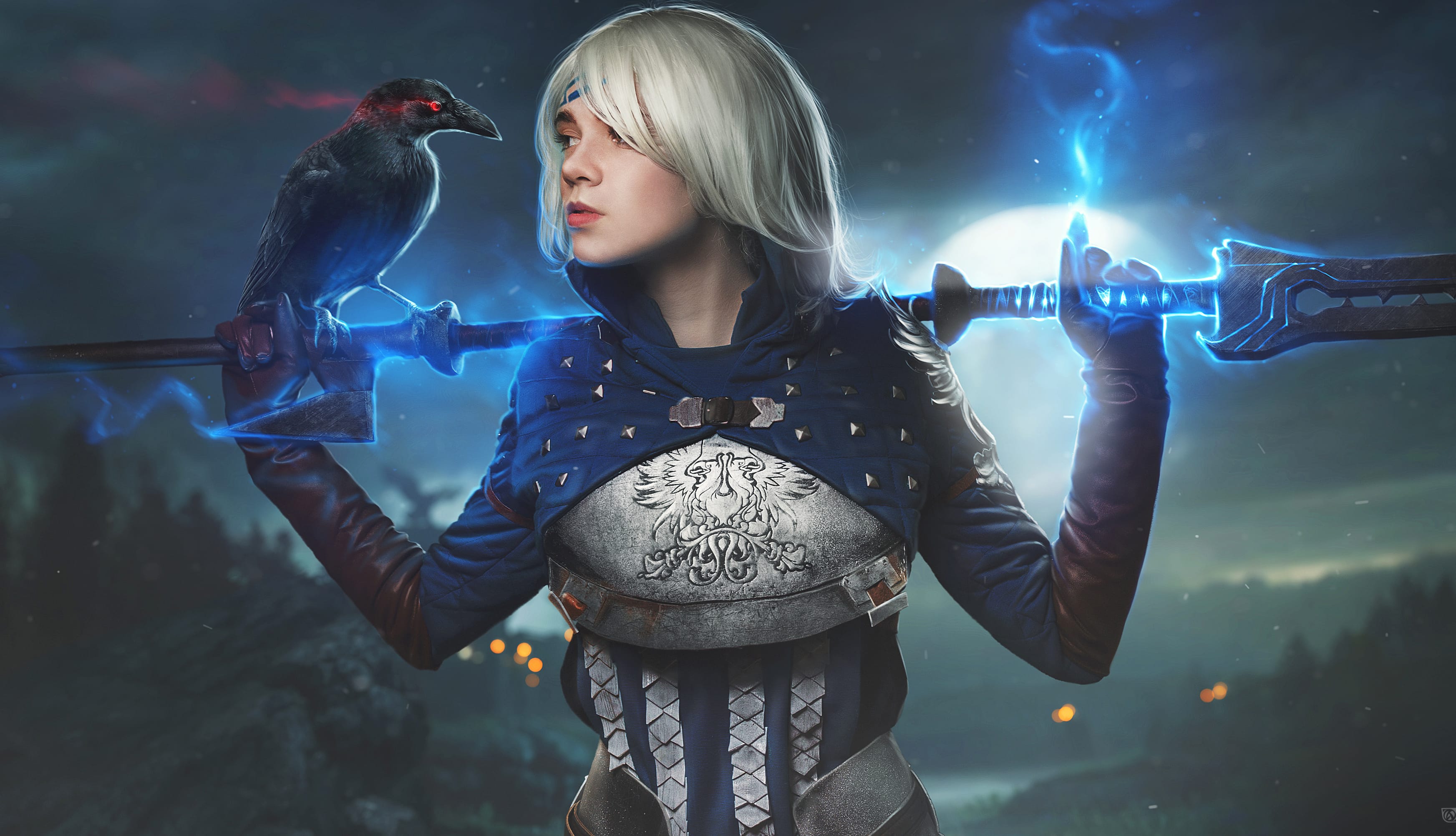 Dragon Age Cosplay in HD The Enchanted Warrior at 1680 x 945 HD size wallpapers HD quality