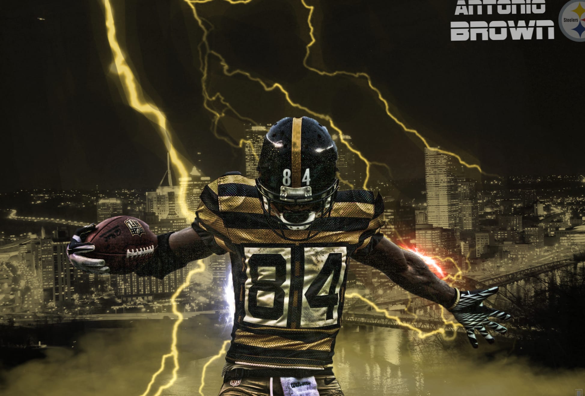 Dynamic Football Star Wallpaper - Electrifying Athlete Background HD at 1024 x 1024 iPad size wallpapers HD quality