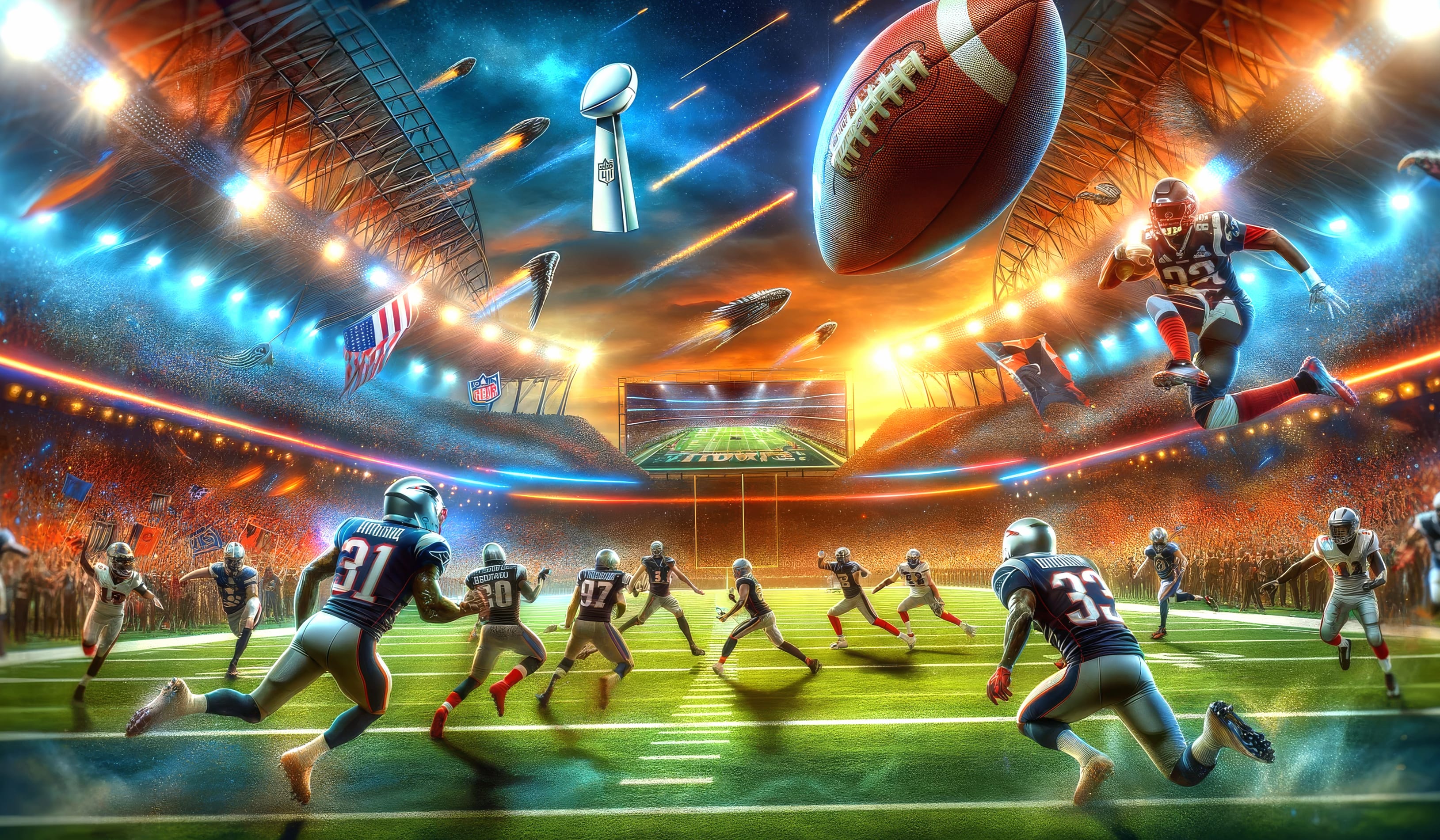 Dynamic NFL Super Bowl Action - HD Football Wallpaper wallpapers HD quality