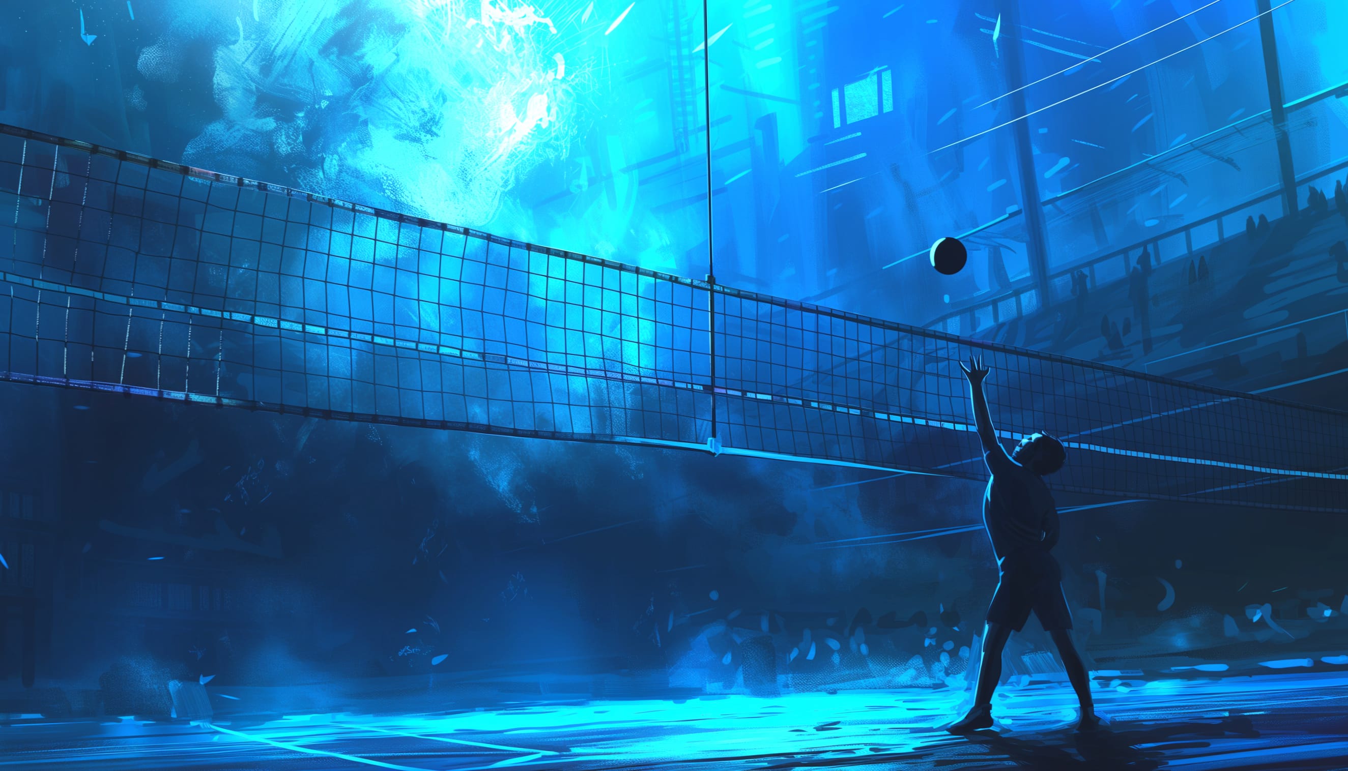 Dynamic Volleyball Match wallpapers HD quality