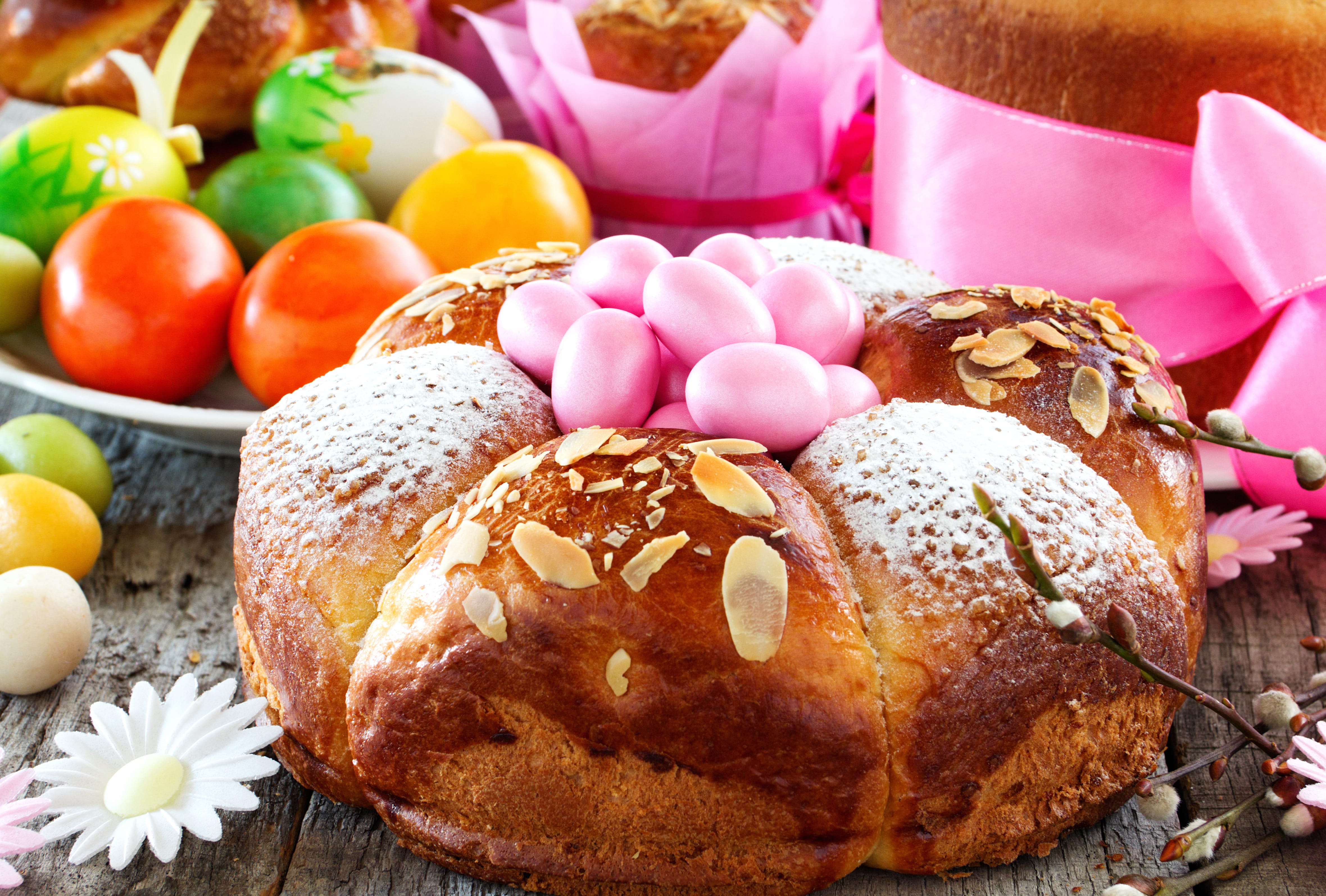 Easter Egg Cake Pastry Holiday Easter wallpapers HD quality