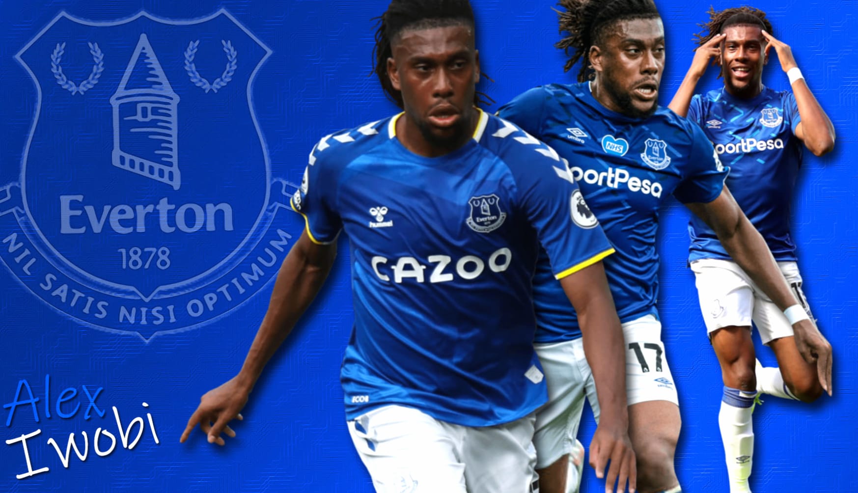 EFC - Alex Iwobi at 750 x 1334 iPhone 6 size wallpapers HD quality