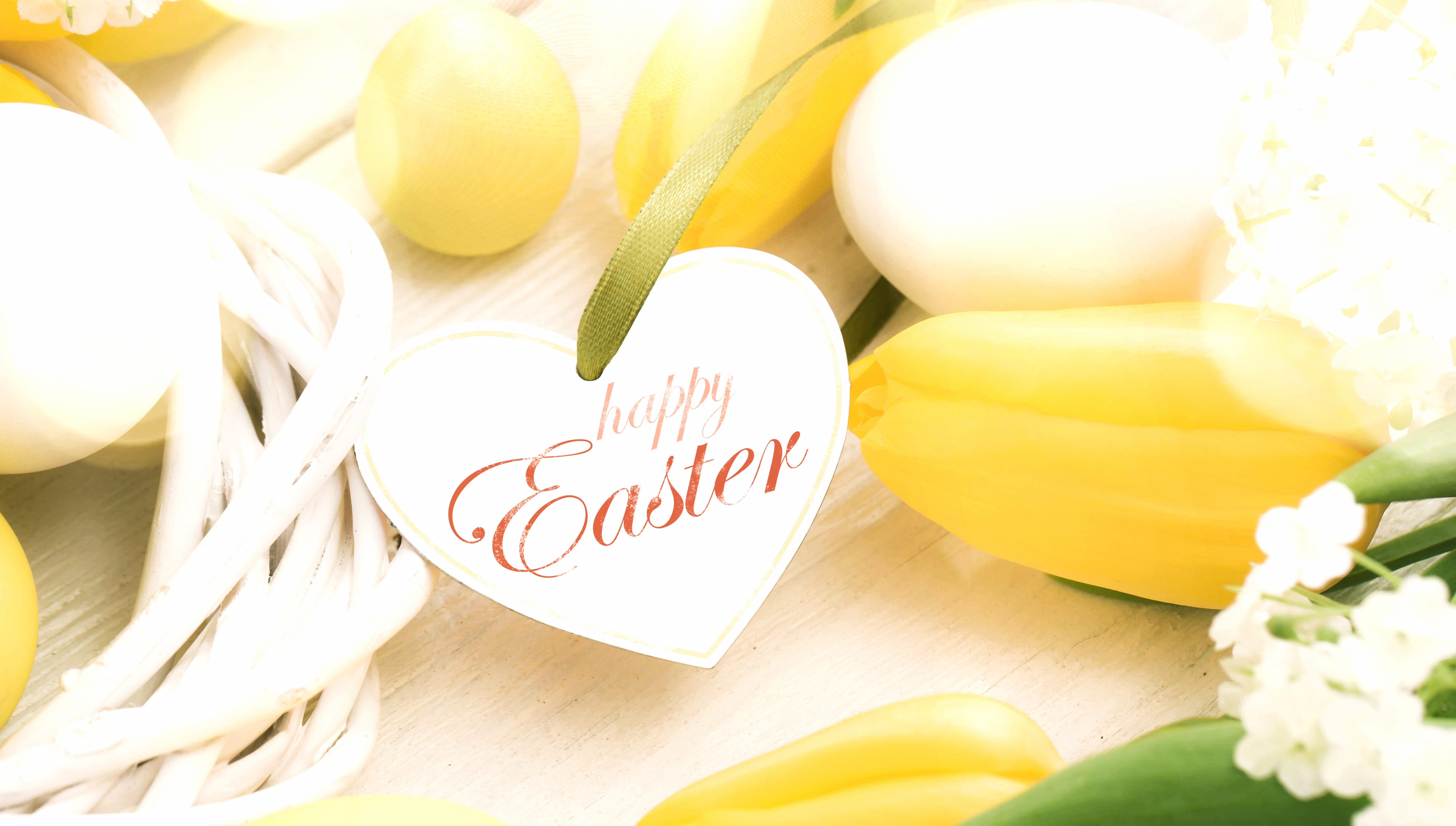 Egg Tulip Happy Easter Holiday Easter wallpapers HD quality