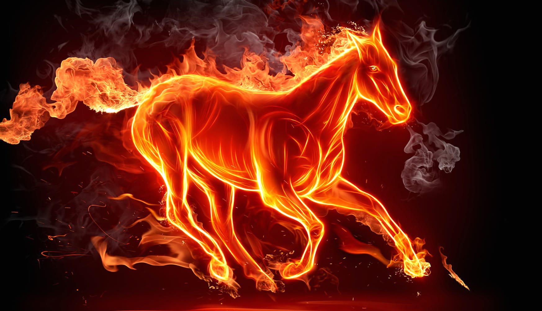 Elemental Fire Horse wallpapers HD quality