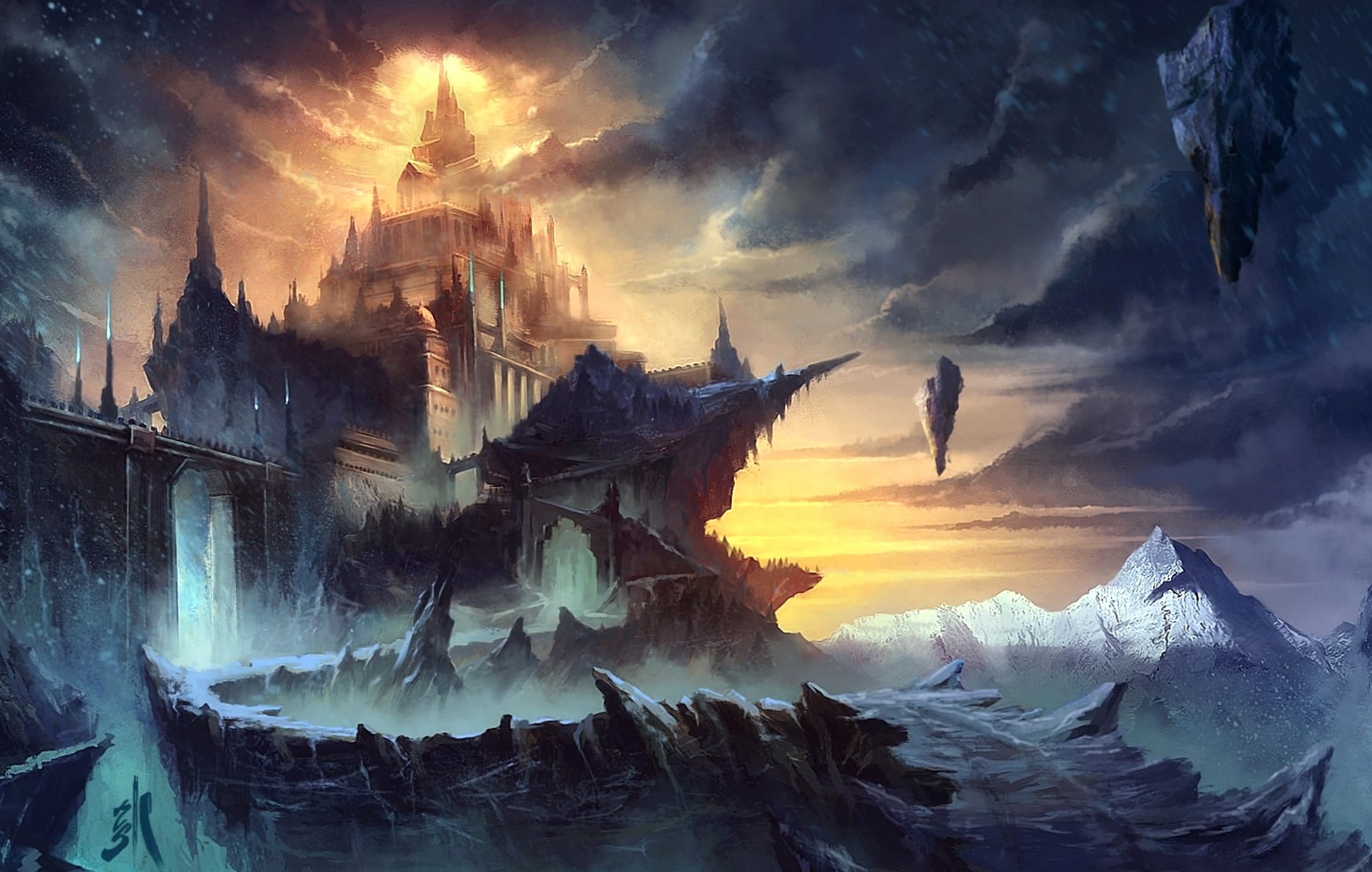 Enchanted Castle - Fantasy wallpapers HD quality