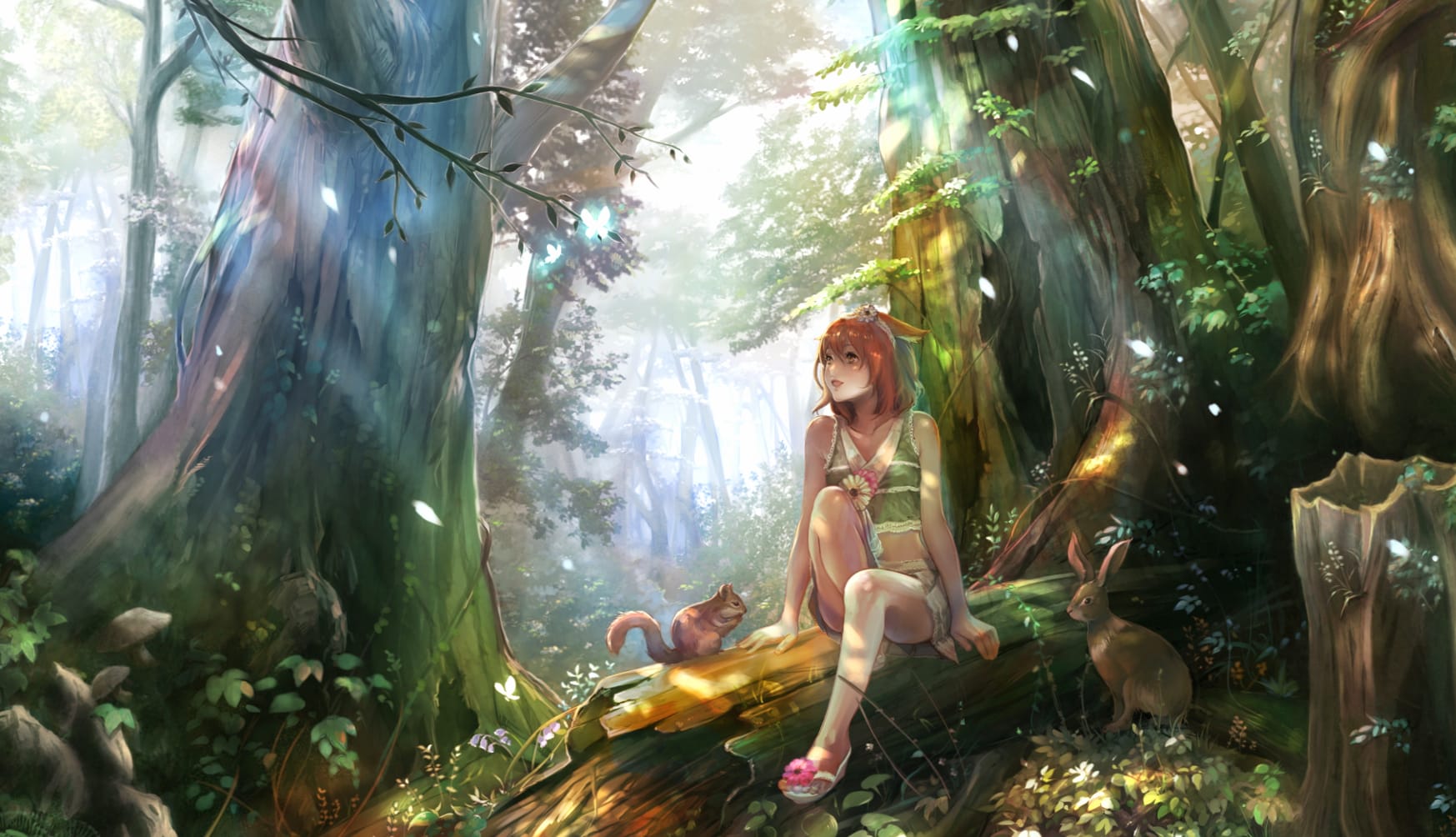 Enchanted Woodland Fantasy - wallpapers HD quality