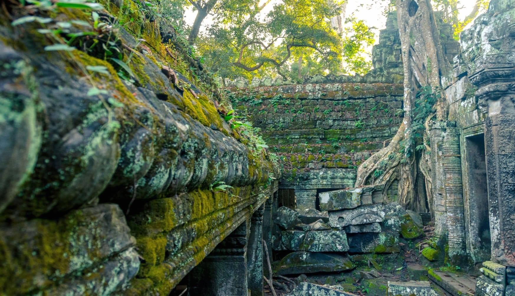 Enchanting Angkor Wat A Serene wallpapers HD quality