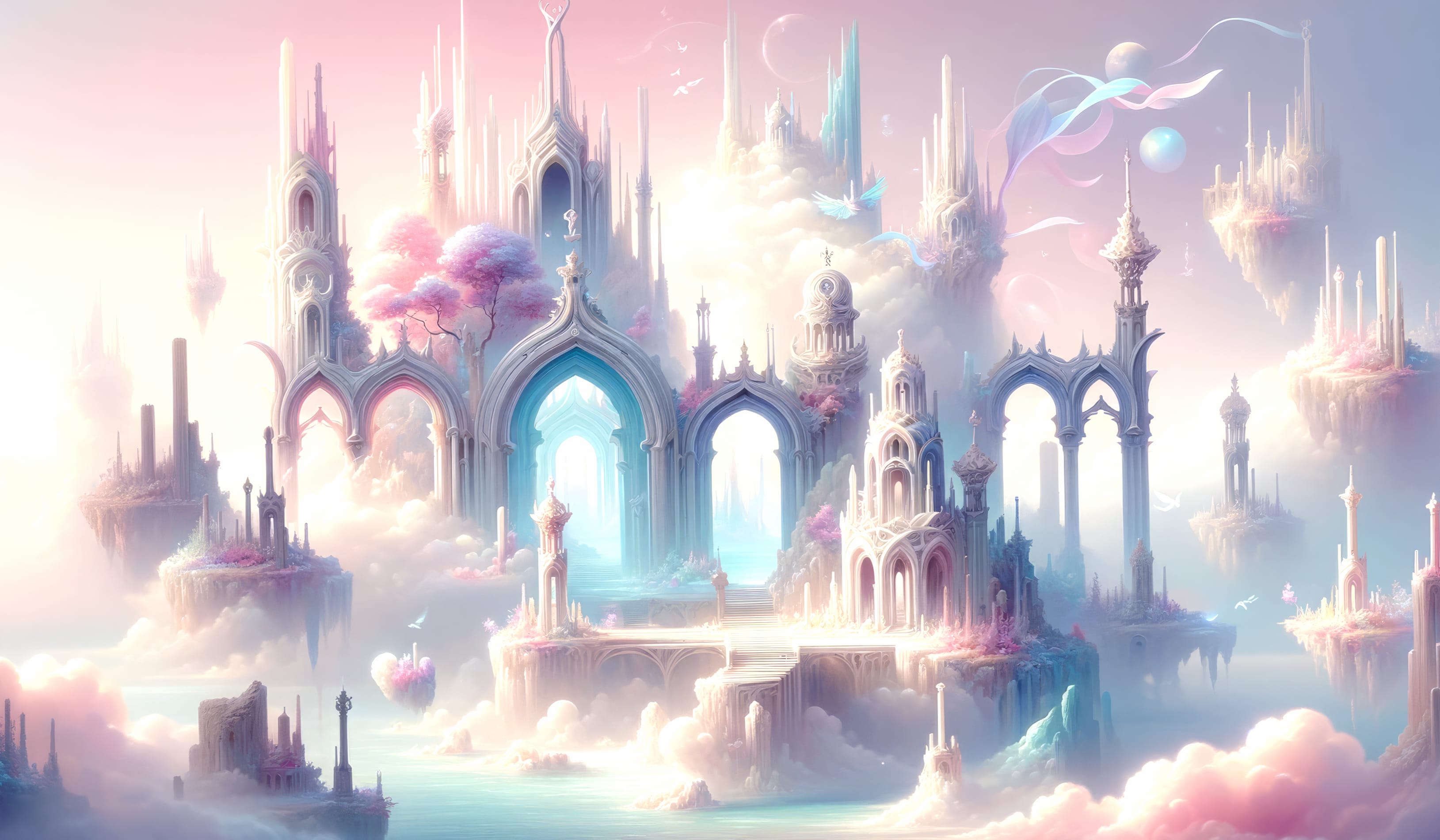 Enchanting Fantasy Castle wallpapers HD quality