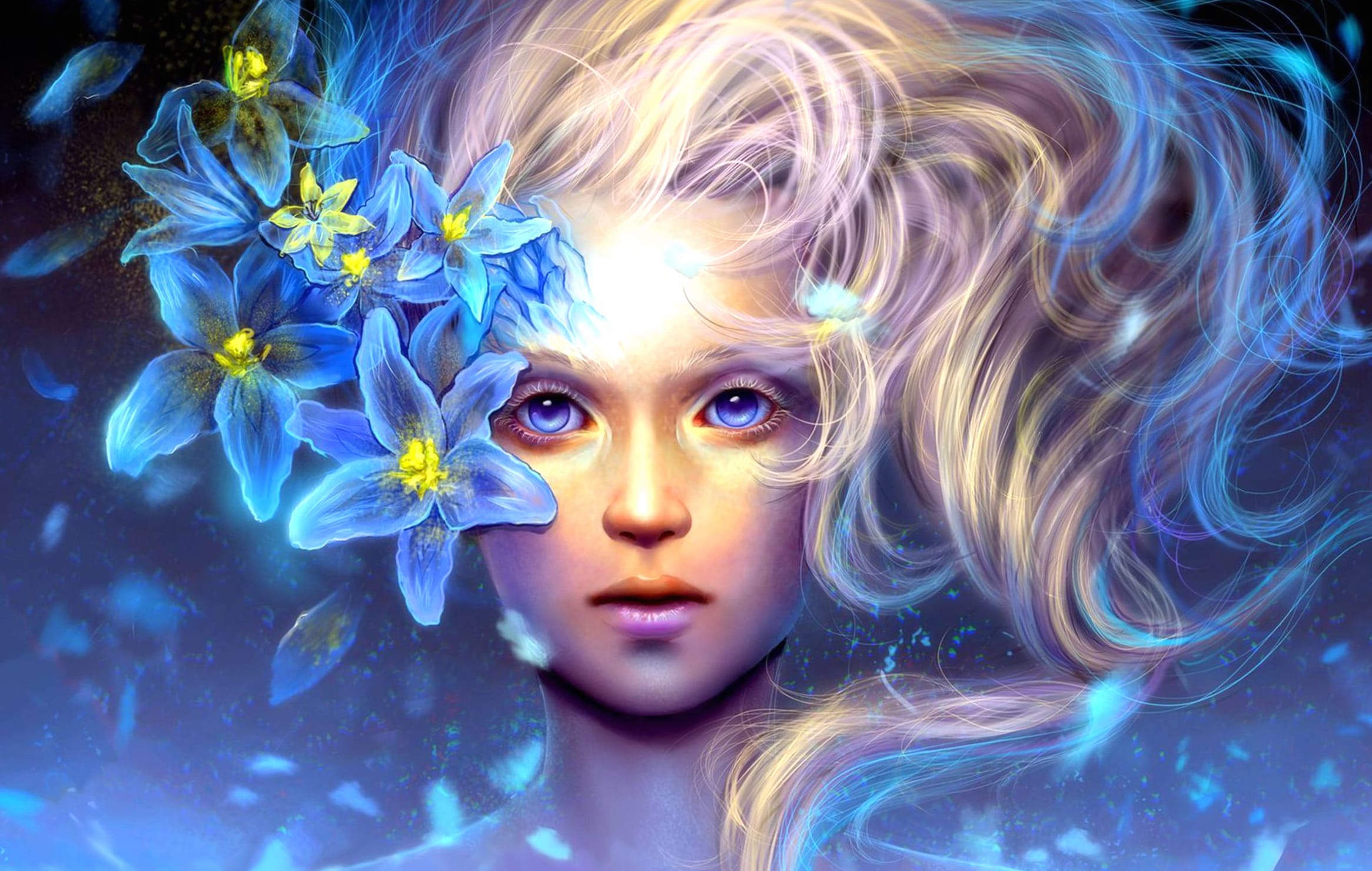 Enchanting Fantasy of a Mystical Woman wallpapers HD quality