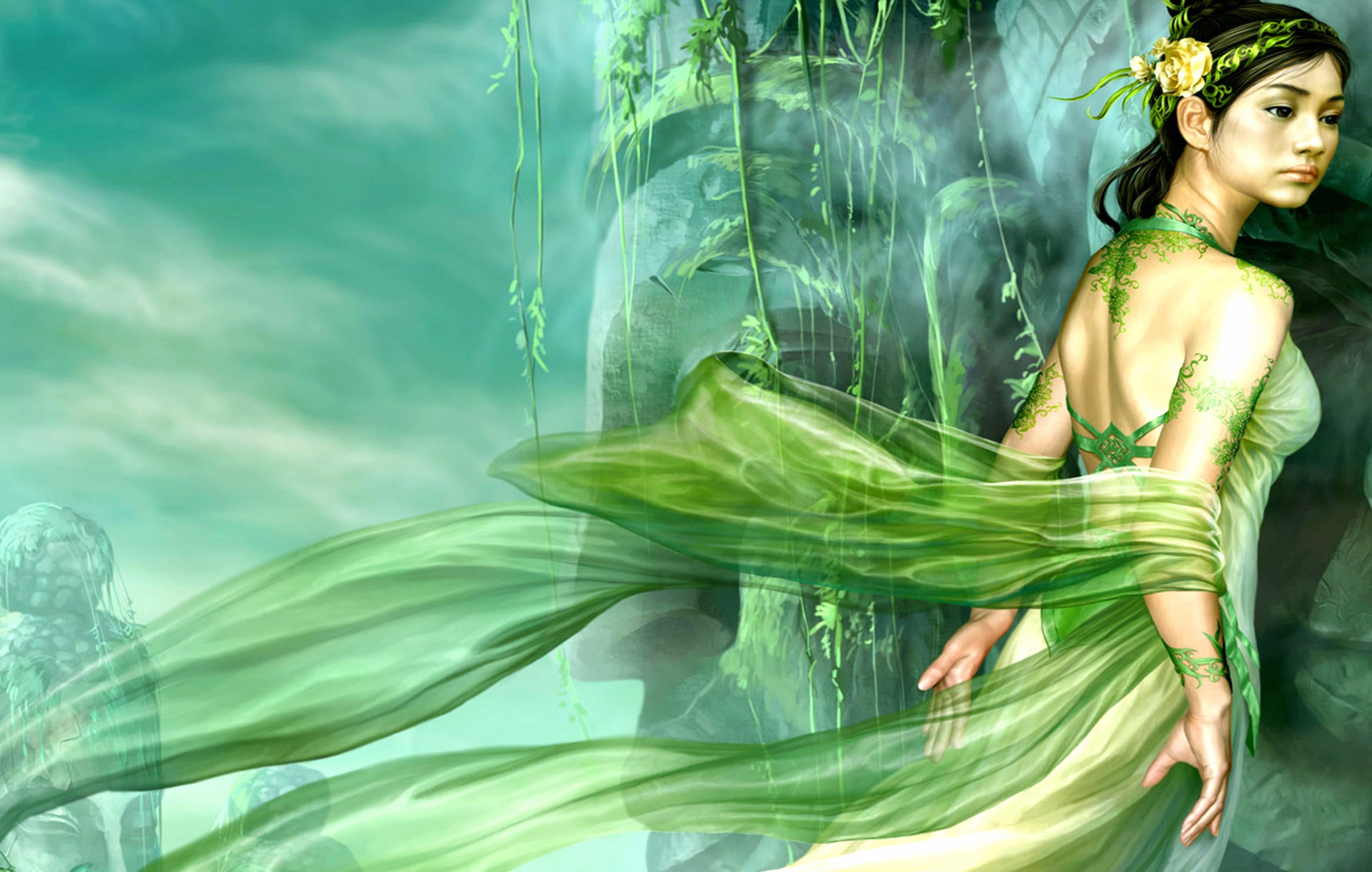 Enchanting Forest Diva - wallpapers HD quality