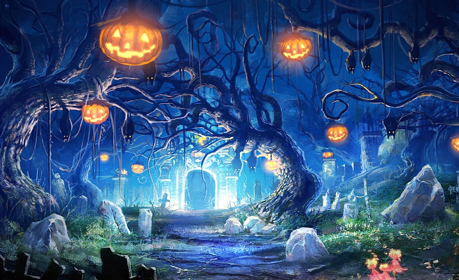 Enchanting Halloween Night wallpapers HD quality