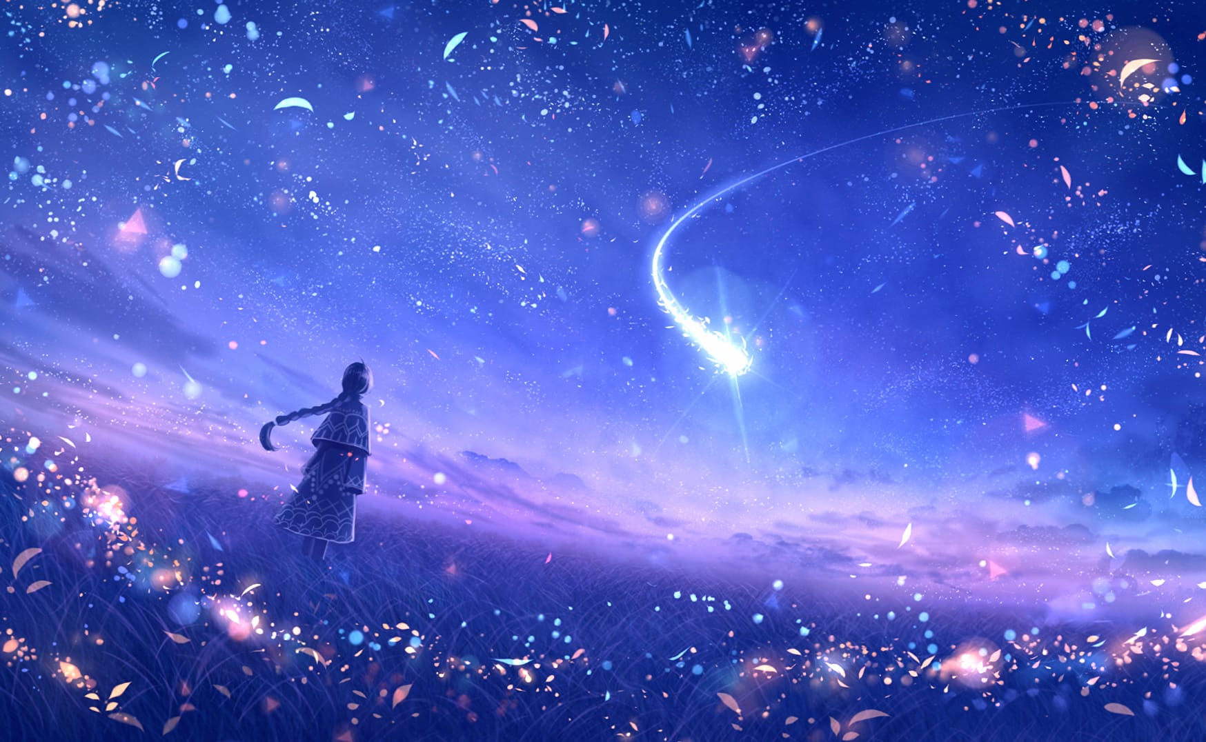 Enchanting Night Fantasy Anime wallpapers HD quality