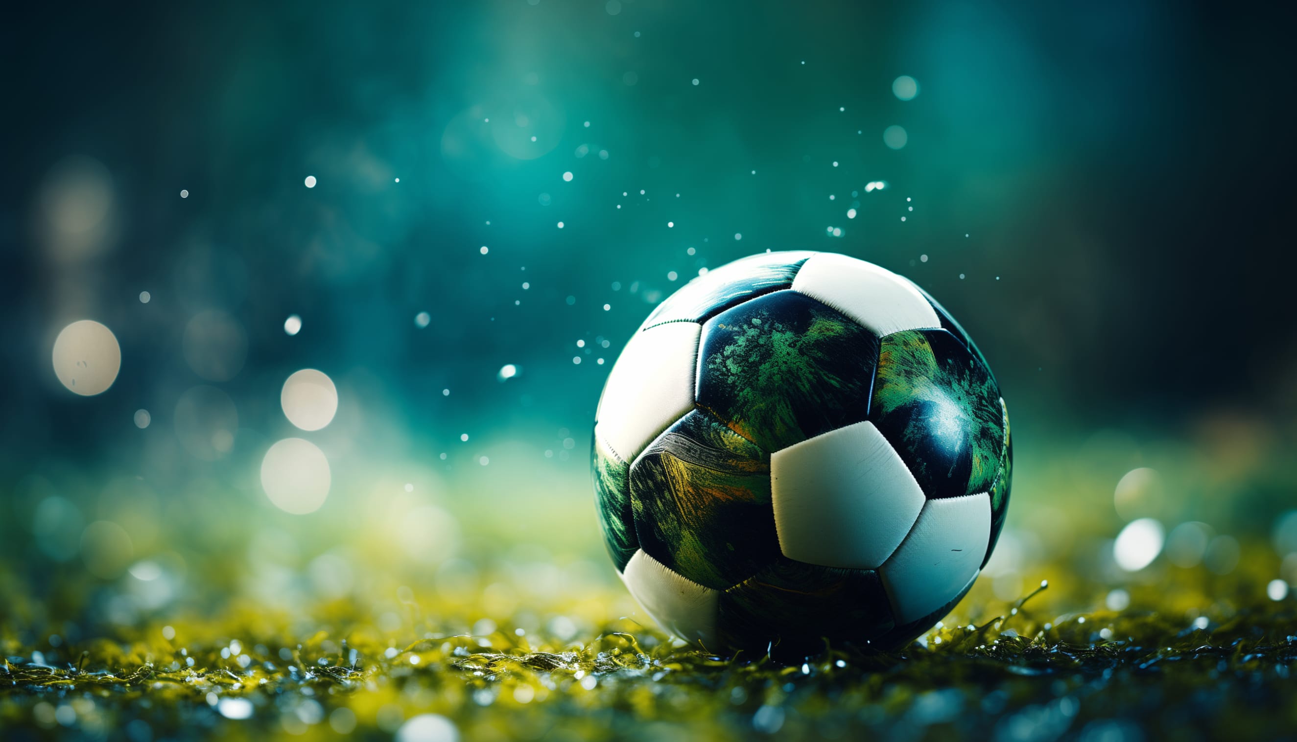 Enchanting Soccer Ball at 1600 x 1200 size wallpapers HD quality