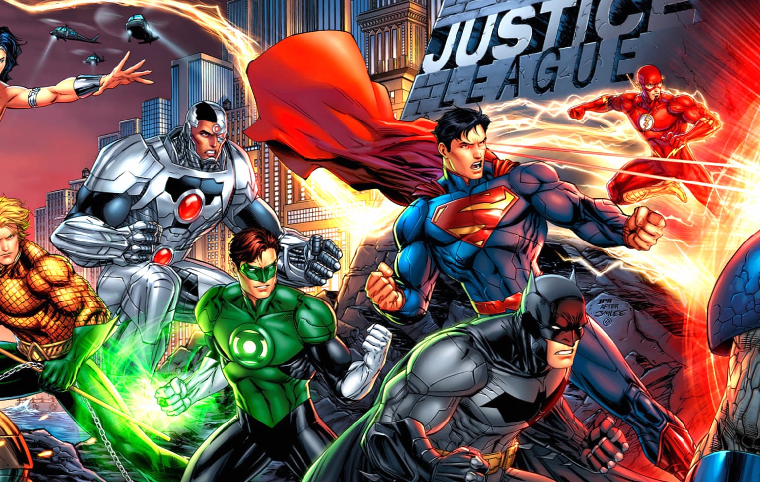 Epic DC Comics Justice League wallpapers HD quality