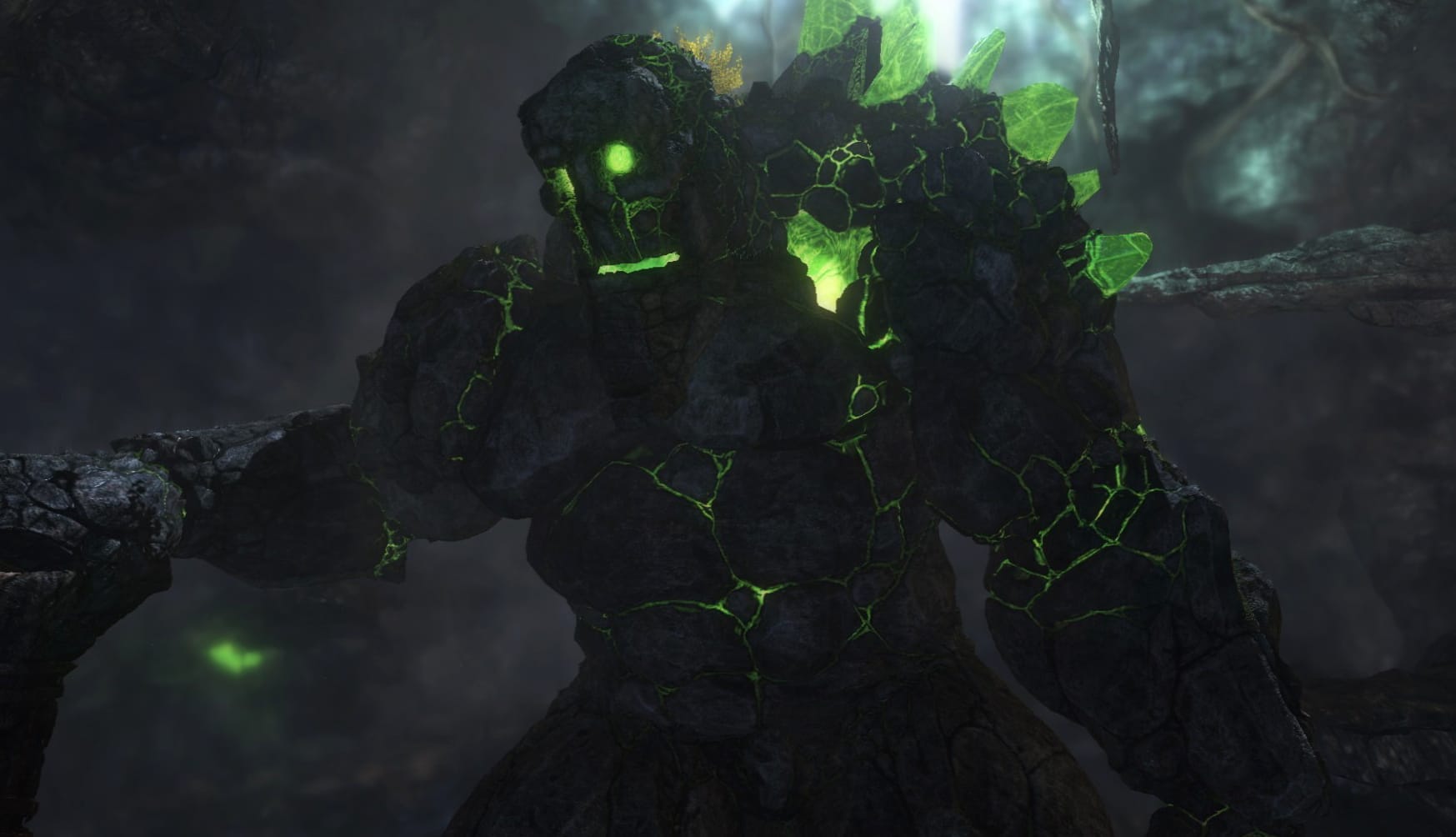 Epic Golem Fantasy for Your Imagination at 1366 x 768 HD size wallpapers HD quality