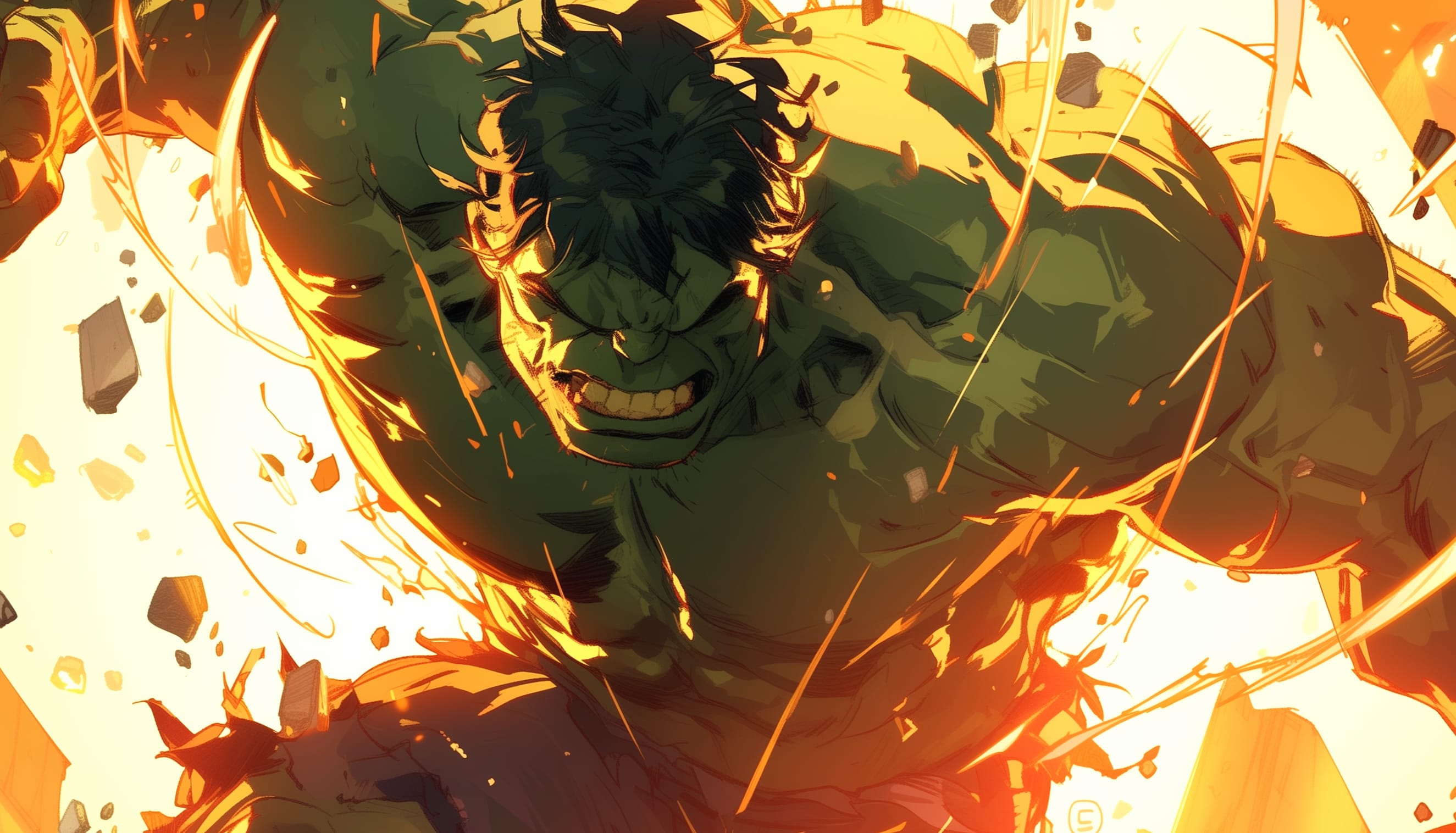 Epic Hulk HD Comic Wallpaper at 1600 x 1200 size wallpapers HD quality