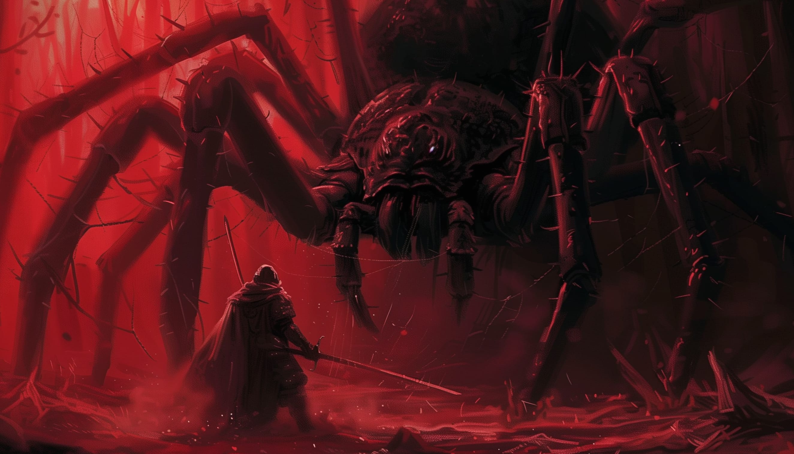 Epic Spider Standoff Free wallpapers HD quality