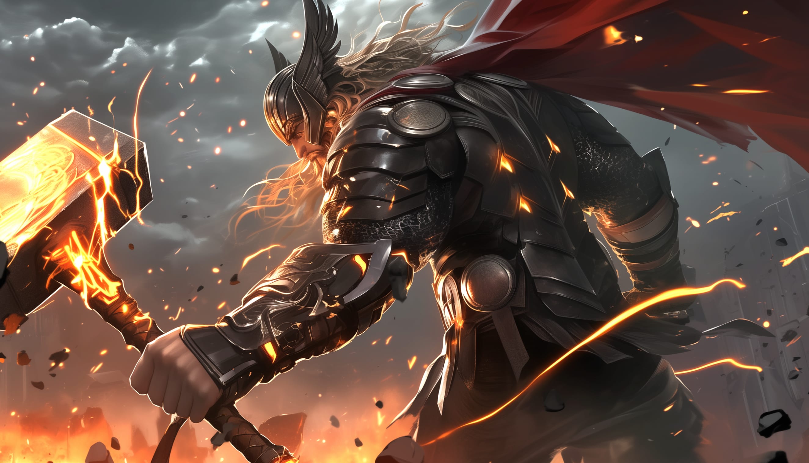 Epic Thor A Comic Adventure Awaits at 1536 x 864 HD size wallpapers HD quality