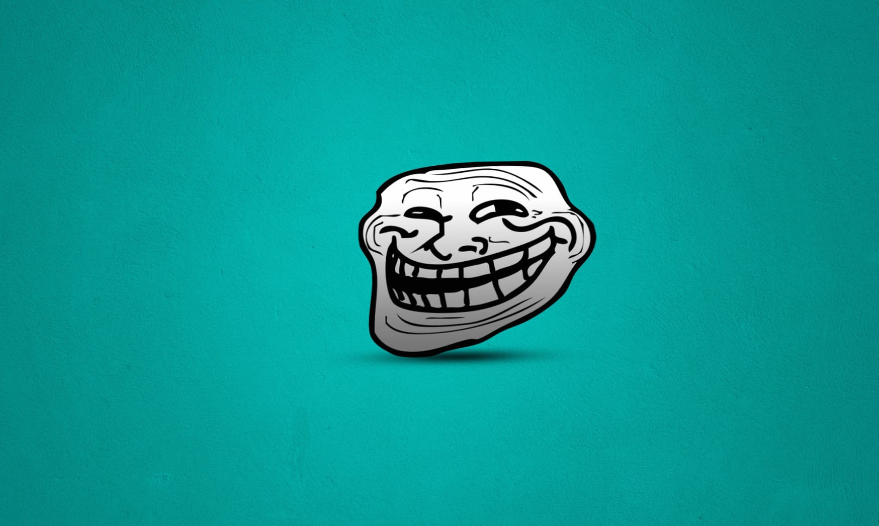 Epic Troll Face at 320 x 480 iPhone size wallpapers HD quality