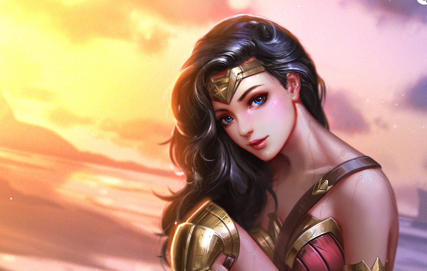 Epic Wonder Woman - Comic Style Beauty wallpapers HD quality