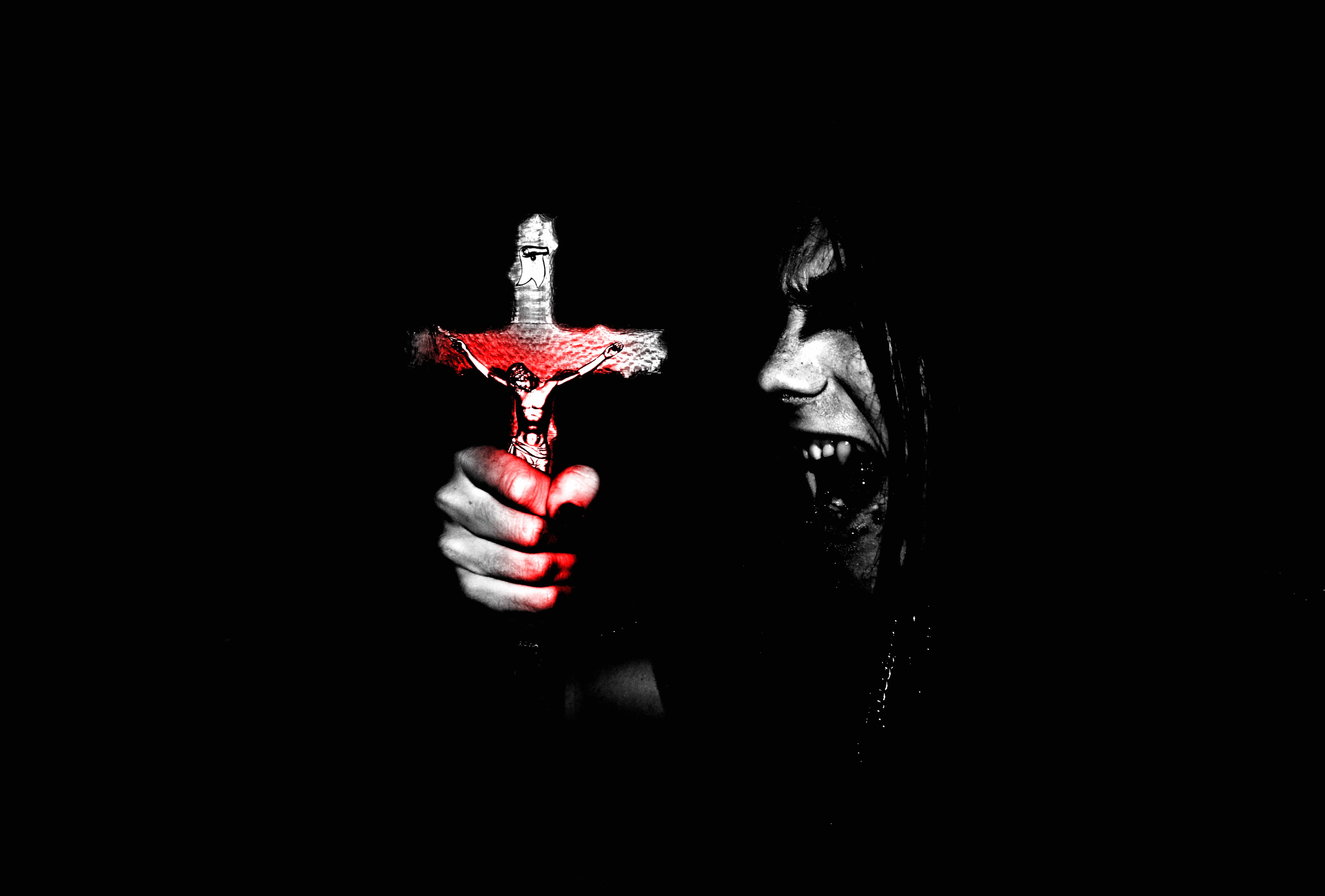 Evil Cross Satanism Satanic Dark Occult wallpapers HD quality