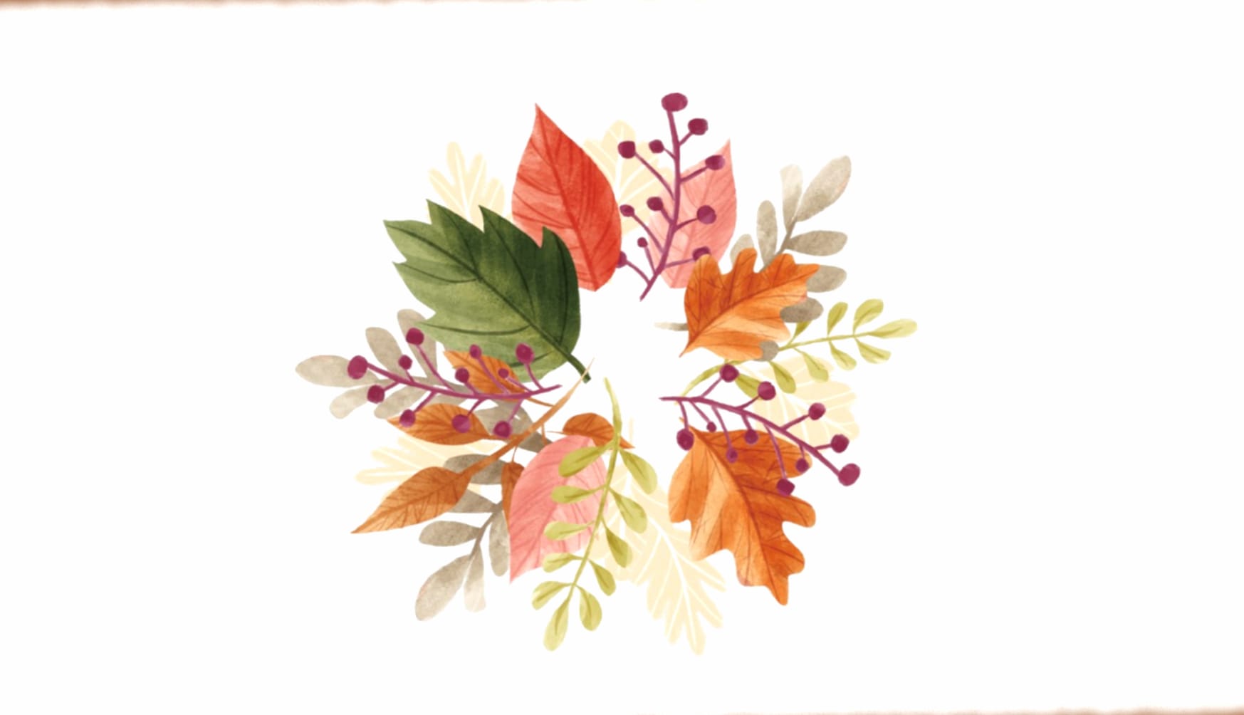 Fall Wreath at 750 x 1334 iPhone 6 size wallpapers HD quality