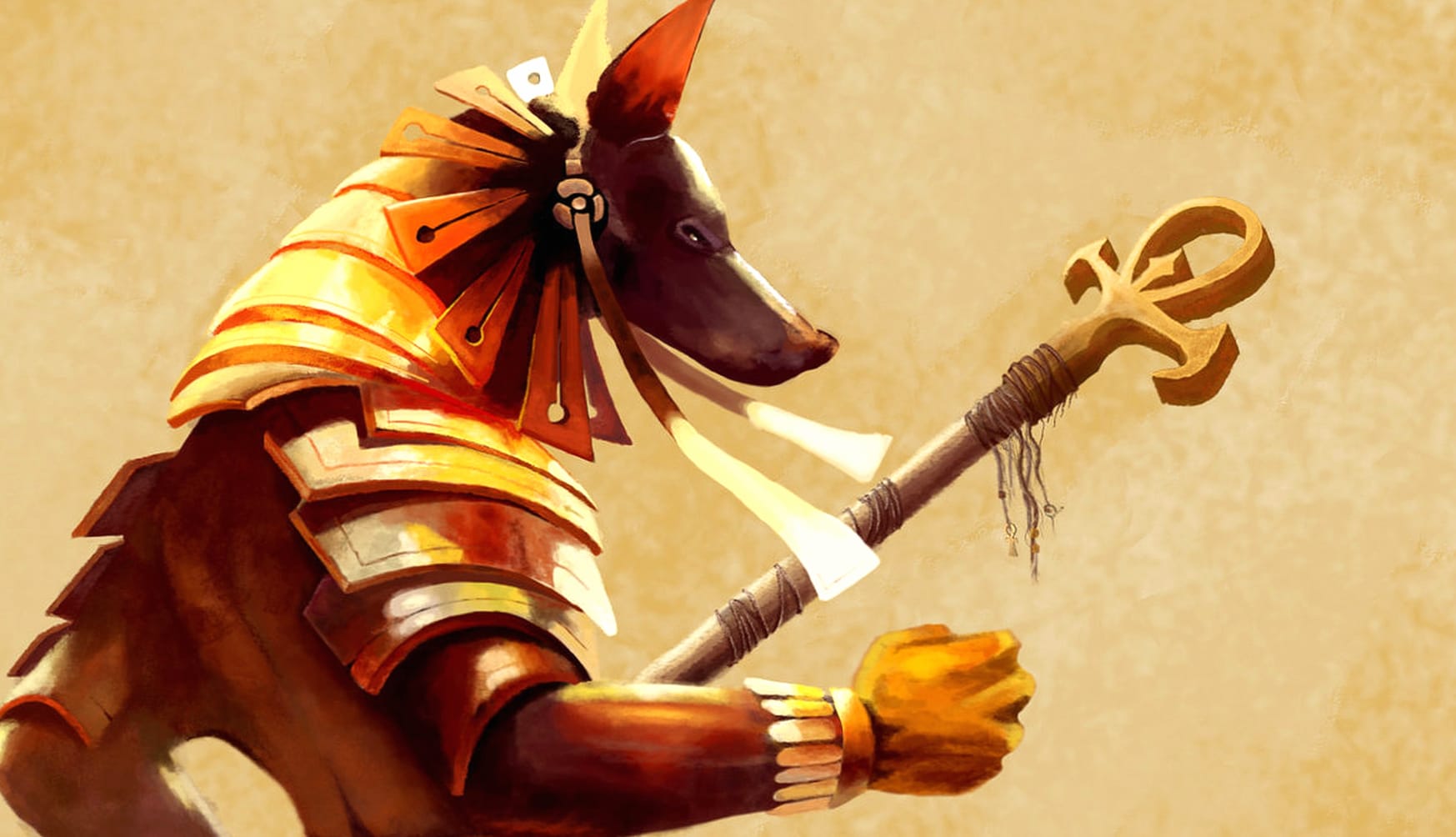 Fantasy Anubis - at 750 x 1334 iPhone 6 size wallpapers HD quality