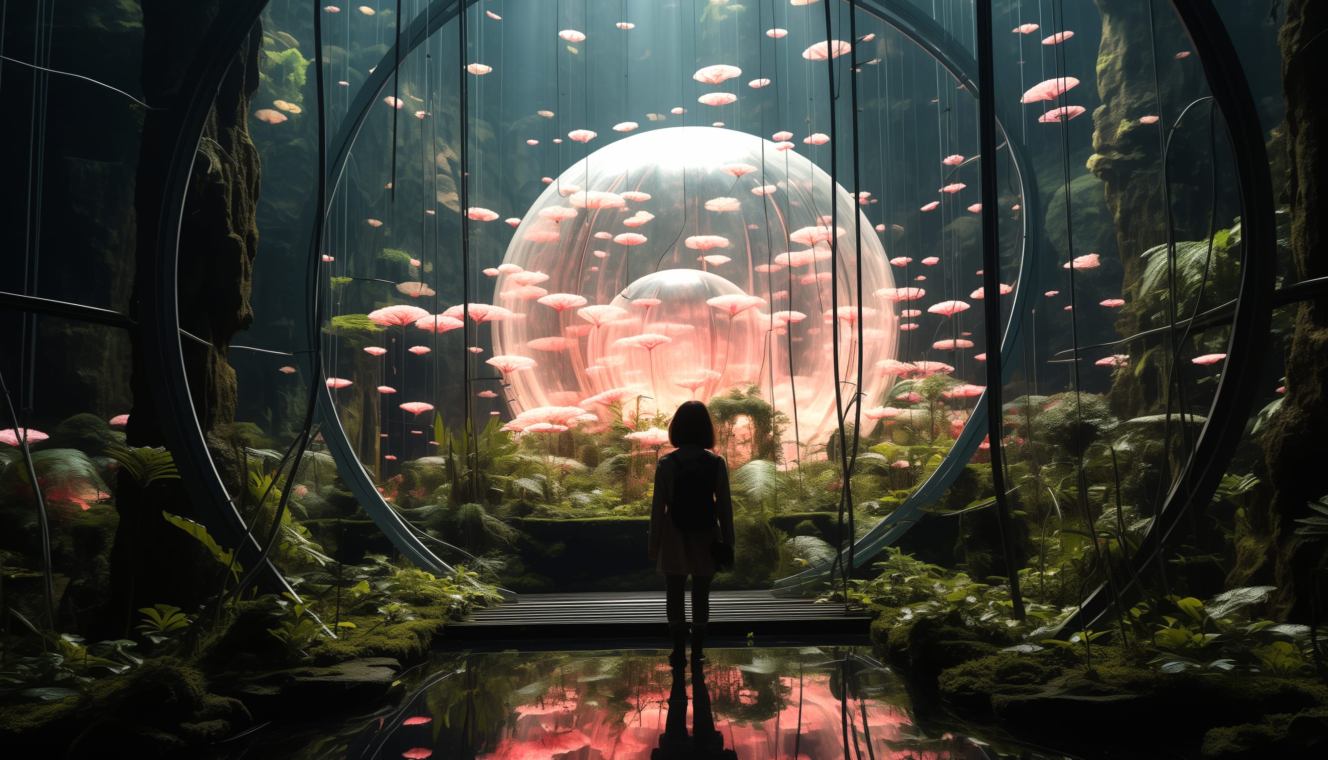 Fantasy Aquarium Fantasy Imaginary AI Art wallpapers HD quality