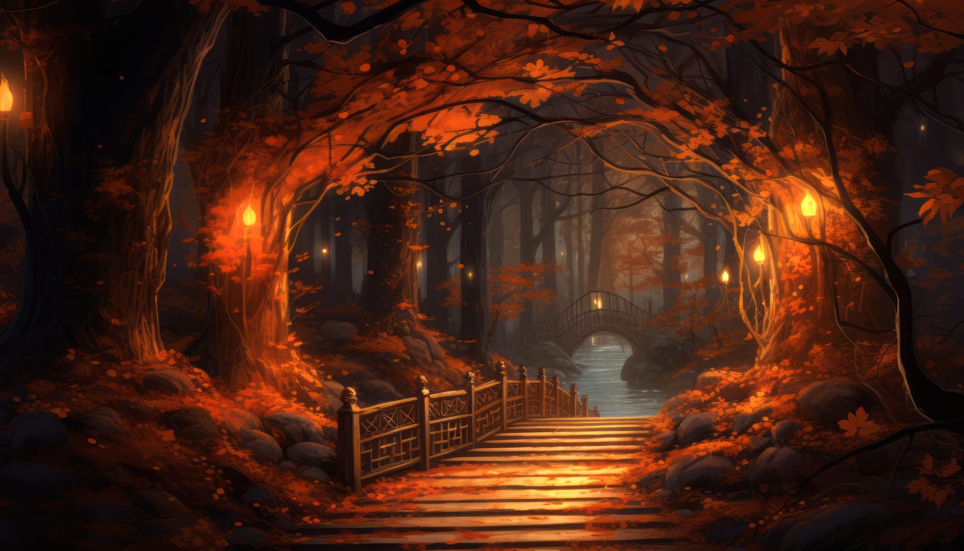 Fantasy Artistic Fall Wallpaper wallpapers HD quality