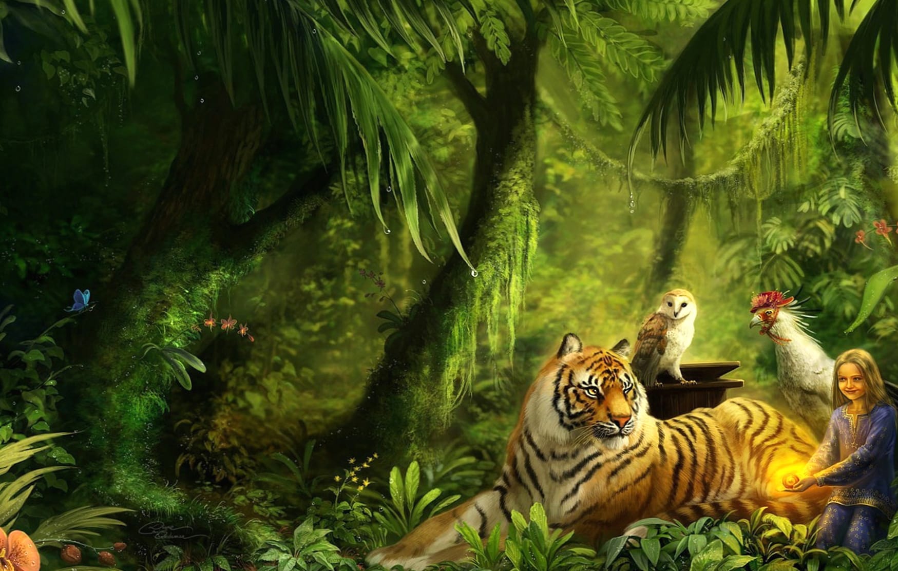 Fantasy Jungle Adventure wallpapers HD quality