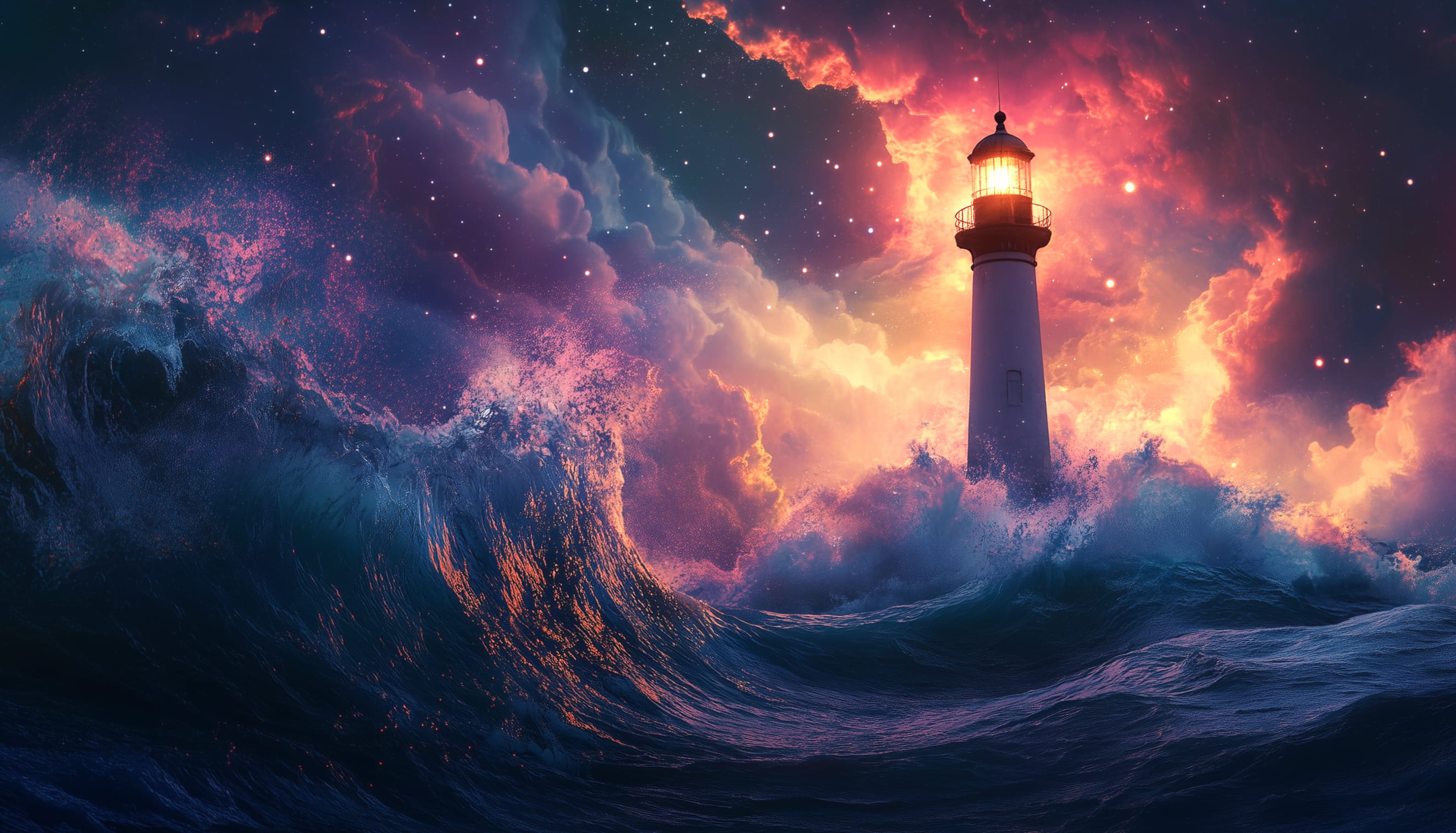 Fantasy Lighthouse wallpapers HD quality