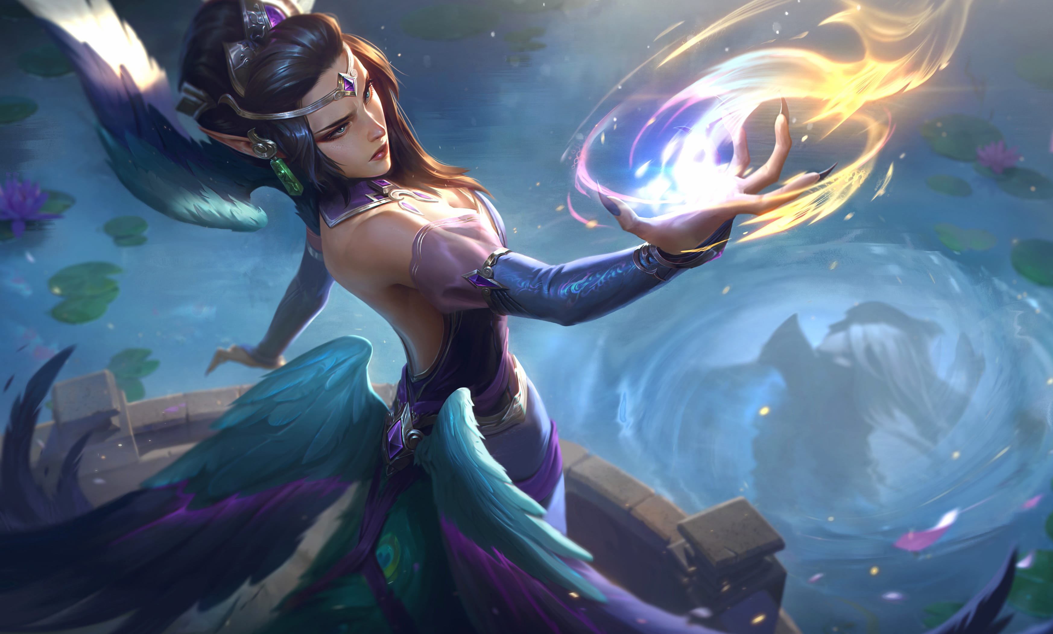 Fantasy Morgana (League Of Legends) Video Game League Of Legends wallpapers HD quality