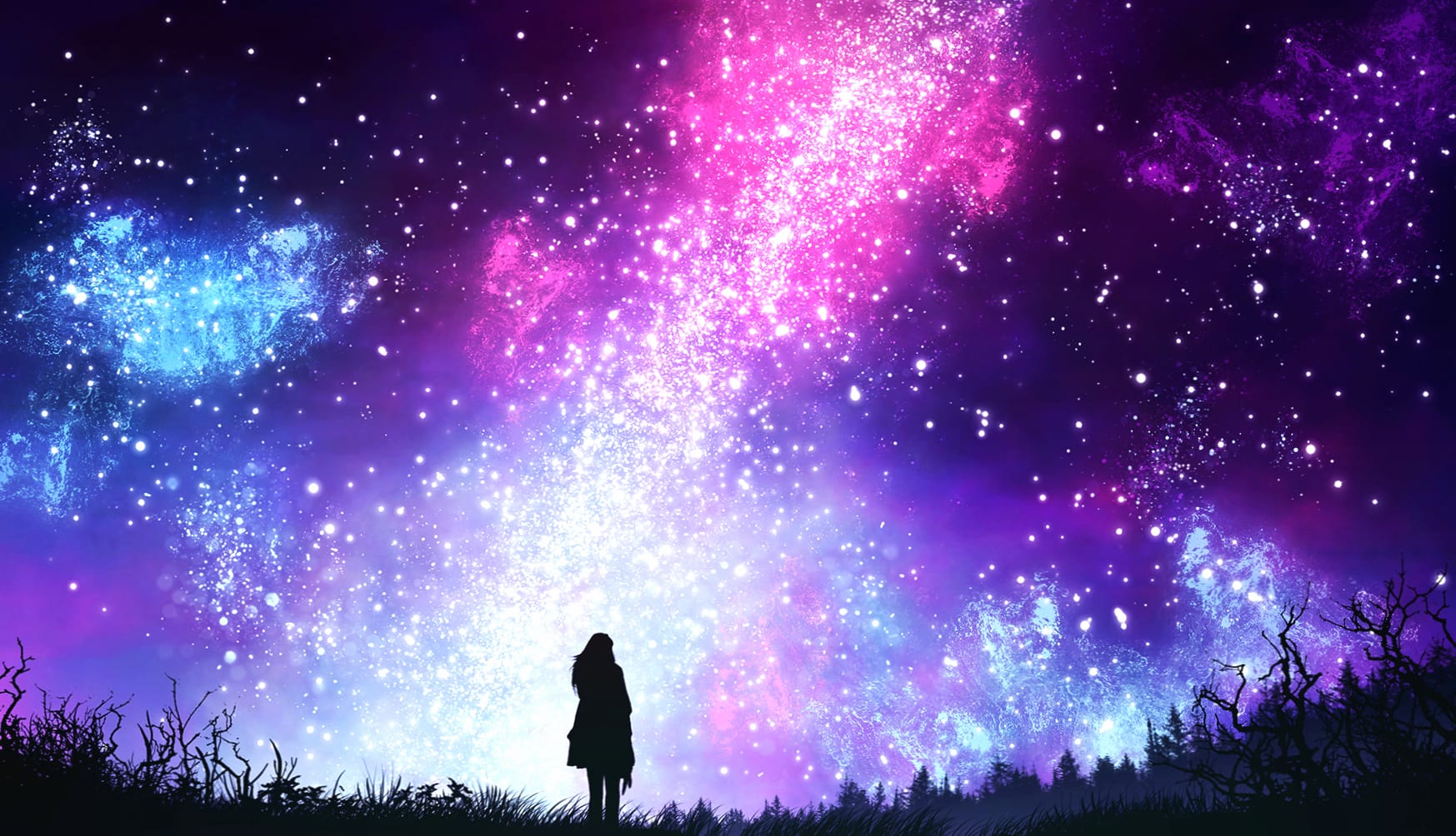 Fantasy Night Sky wallpapers HD quality