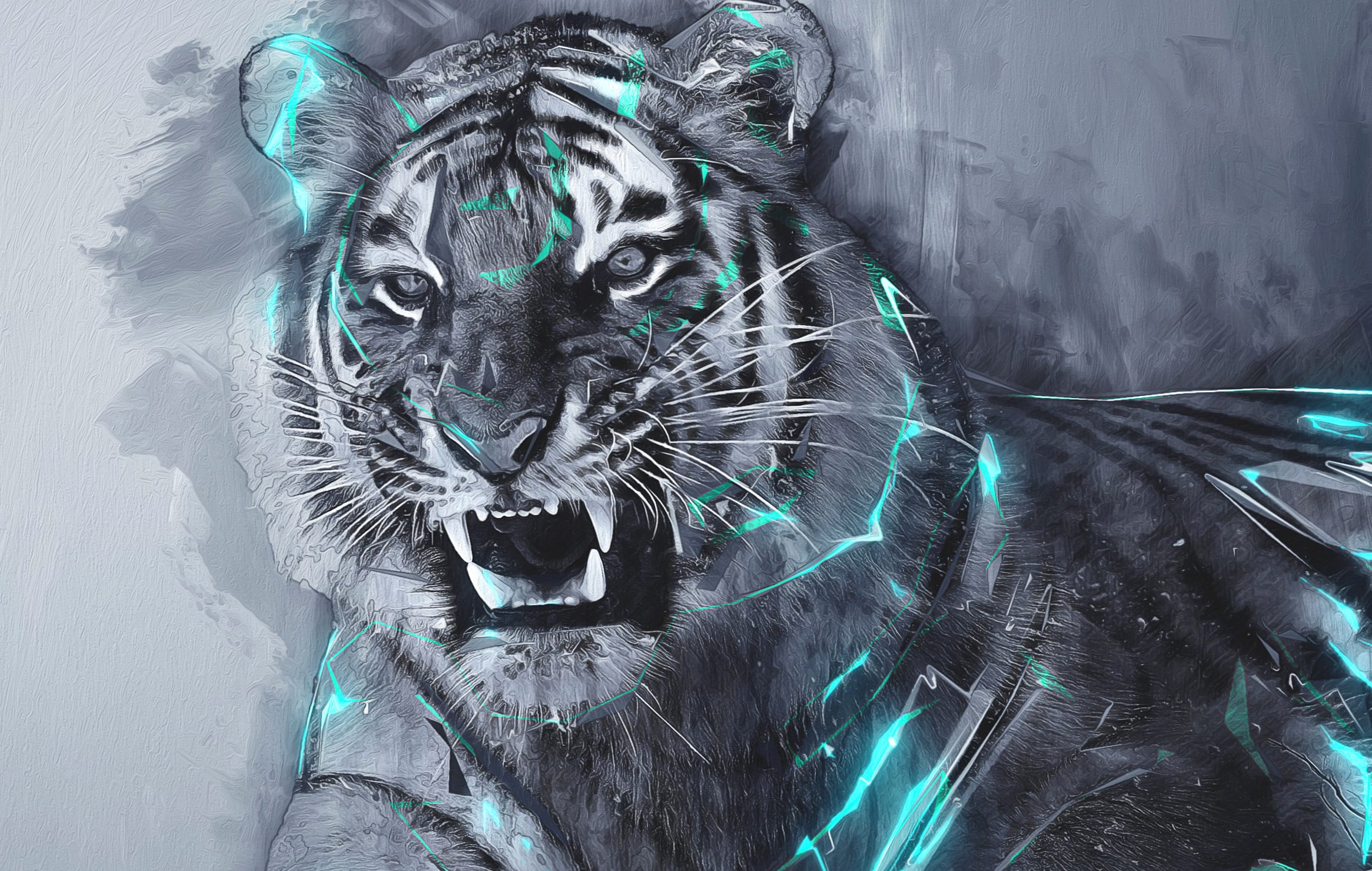 Fantasy Tiger A Majestic Vision wallpapers HD quality