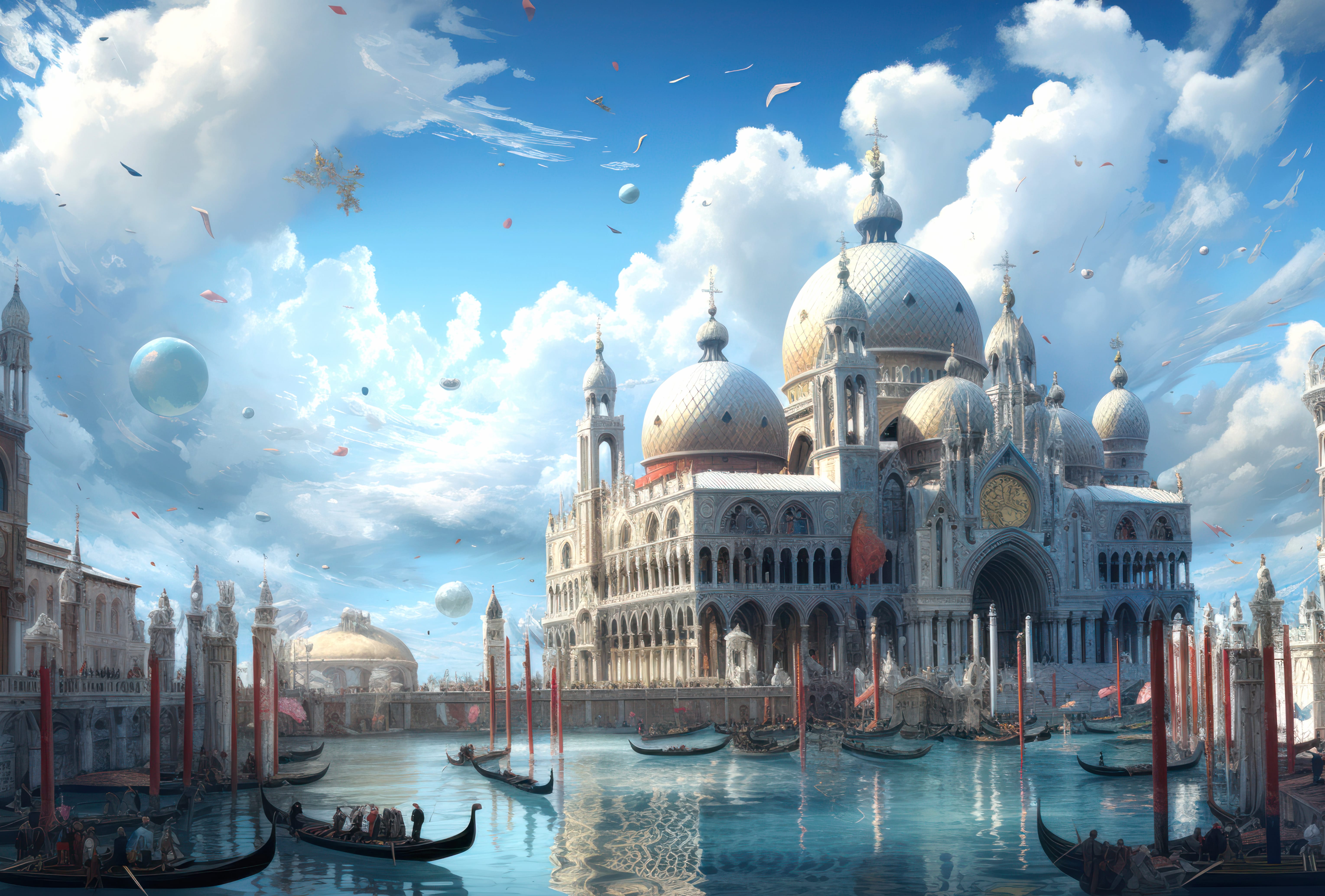 Fantasy Venice wallpapers HD quality