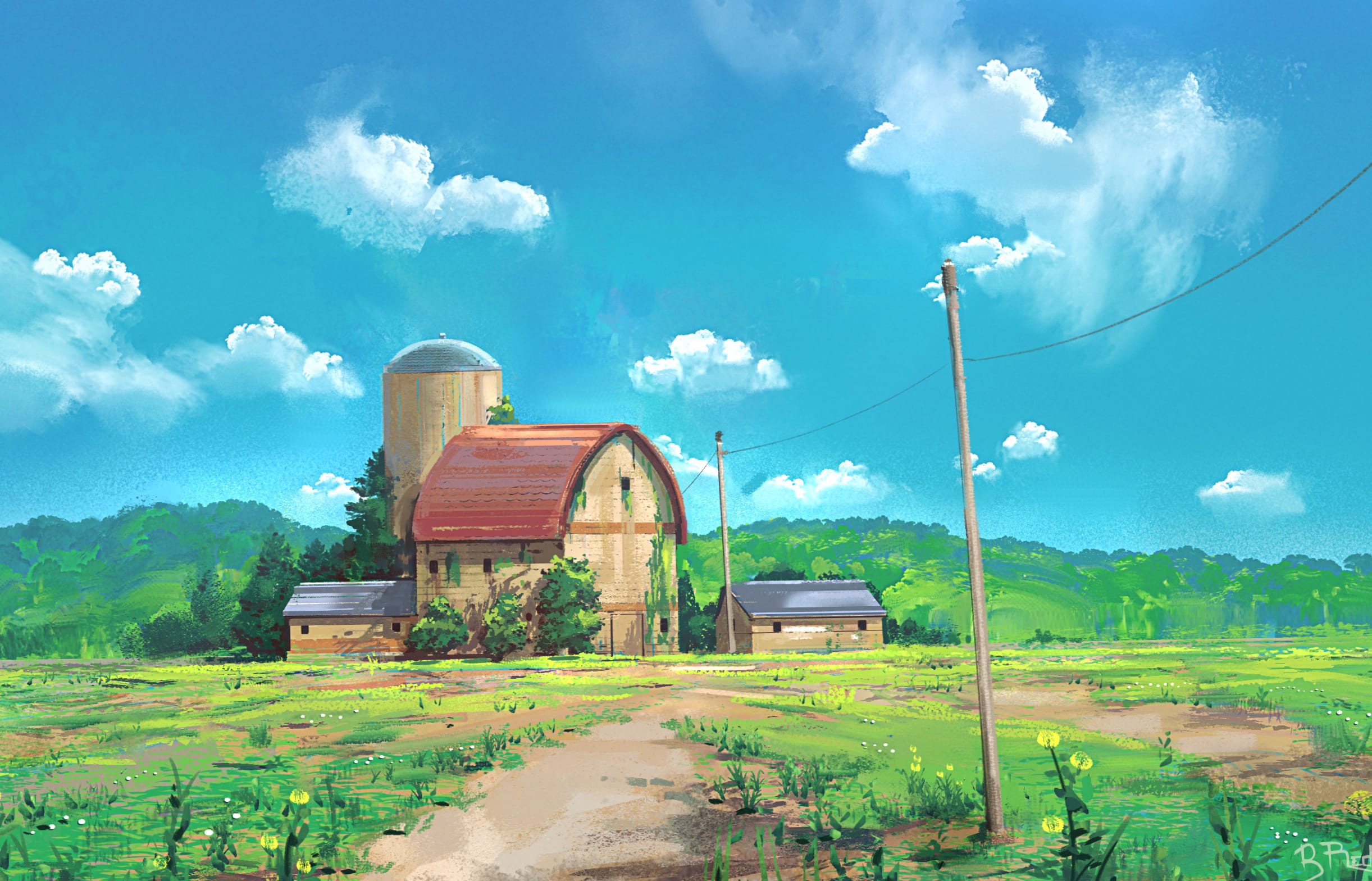 Farm Artistic Building wallpapers HD quality