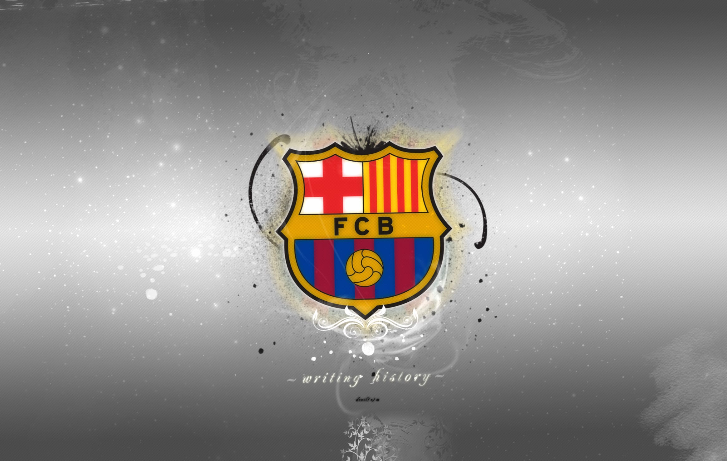 FC Barcelona Writing History wallpapers HD quality