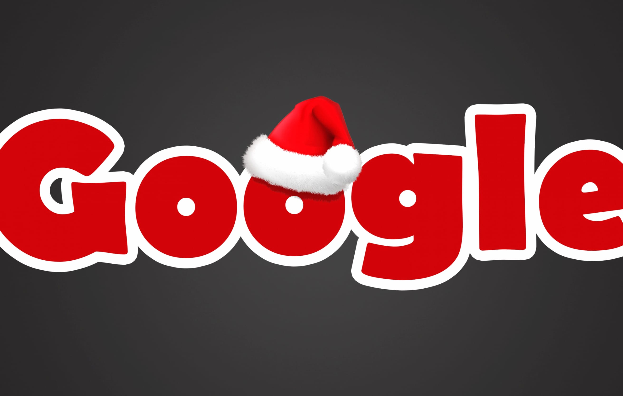 Festive Google Santa Hat Edition wallpapers HD quality