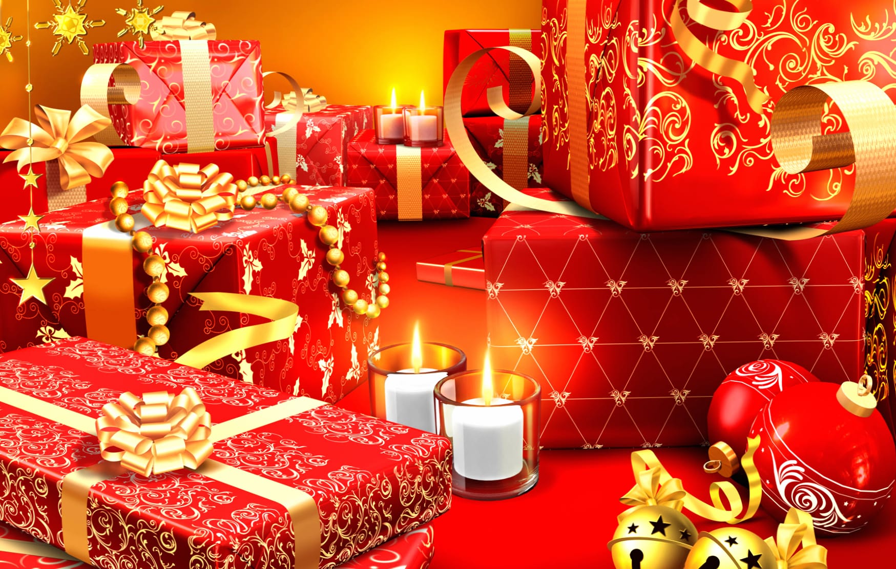 Festive Holiday Gifts - Christmas wallpapers HD quality