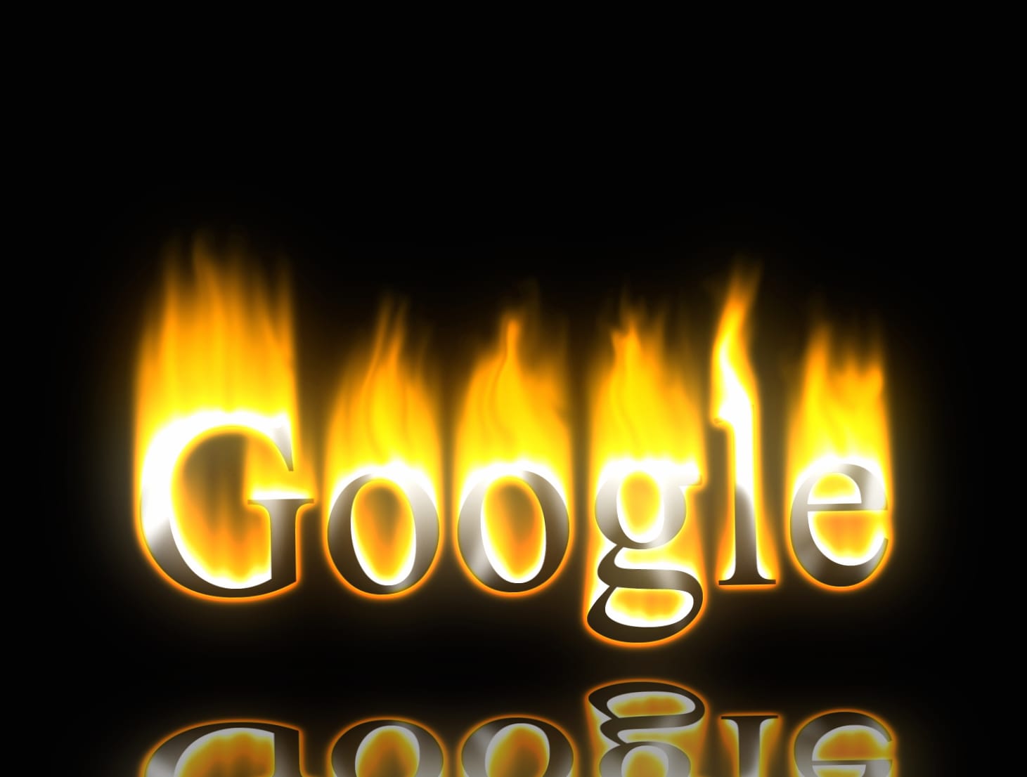 Fiery Google A Stunning at 320 x 480 iPhone size wallpapers HD quality