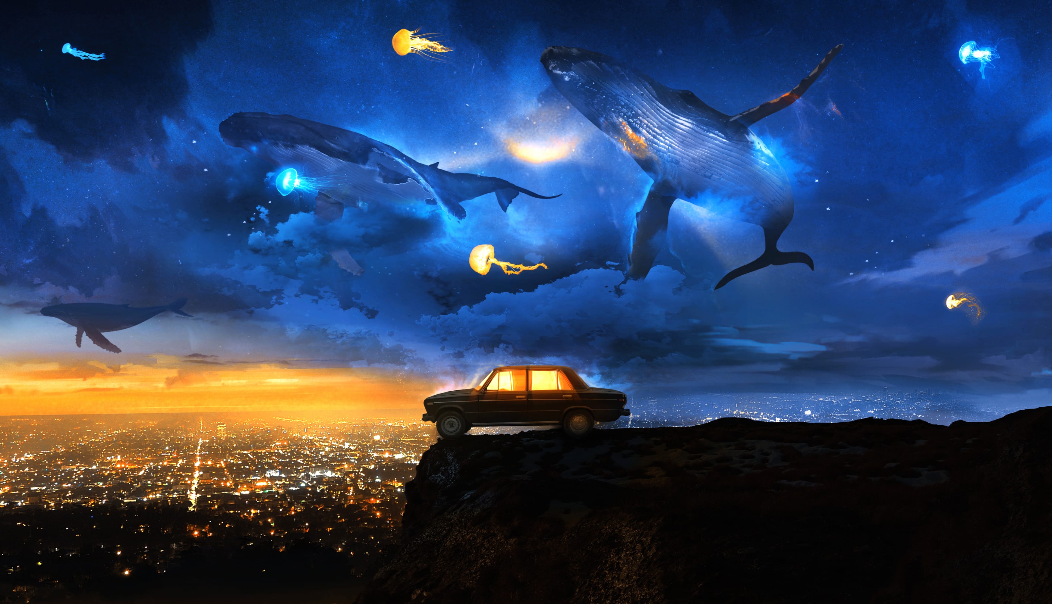 Flying Whales wallpapers HD quality