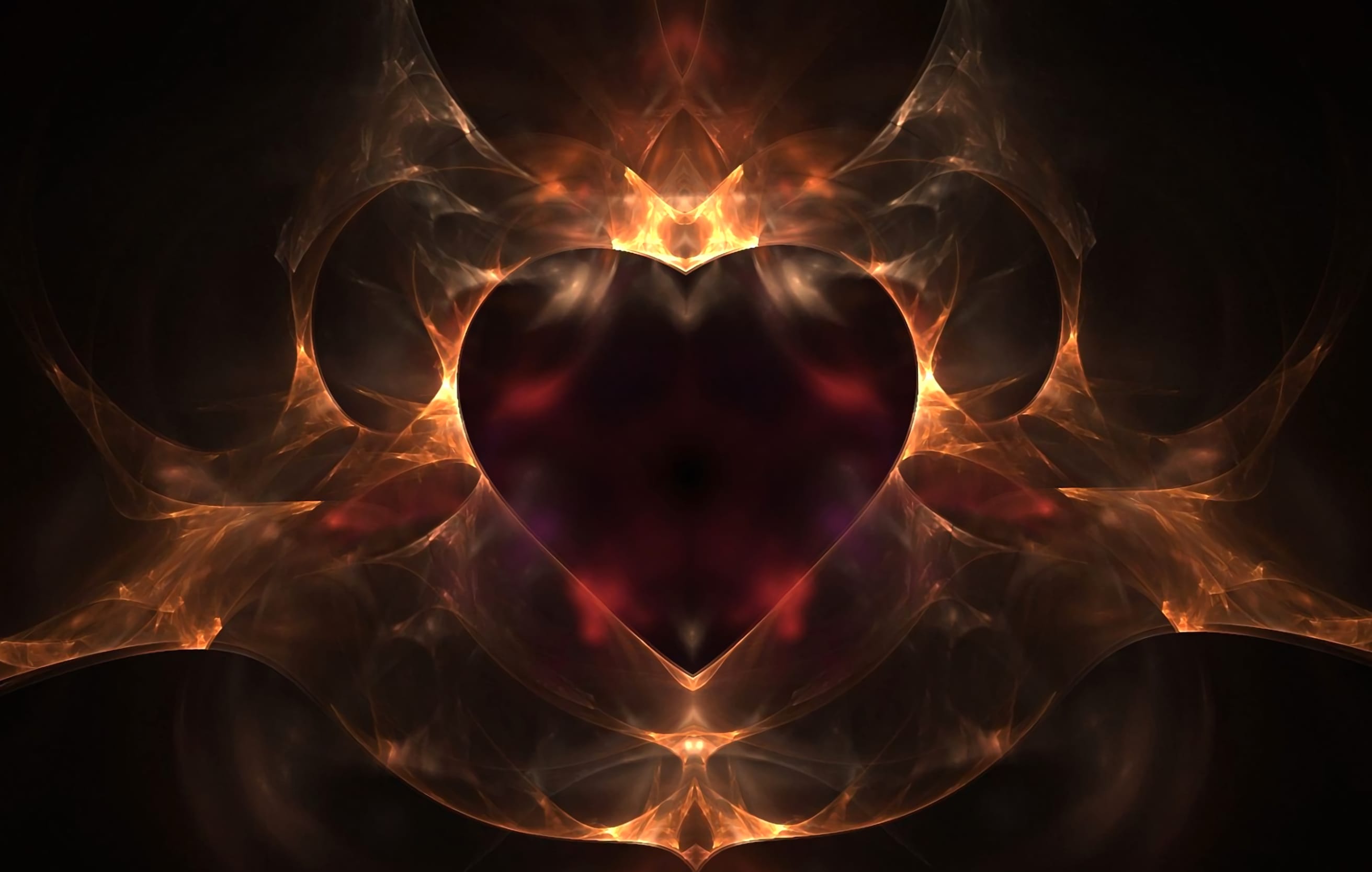 Fractal Heart Artistic wallpapers HD quality