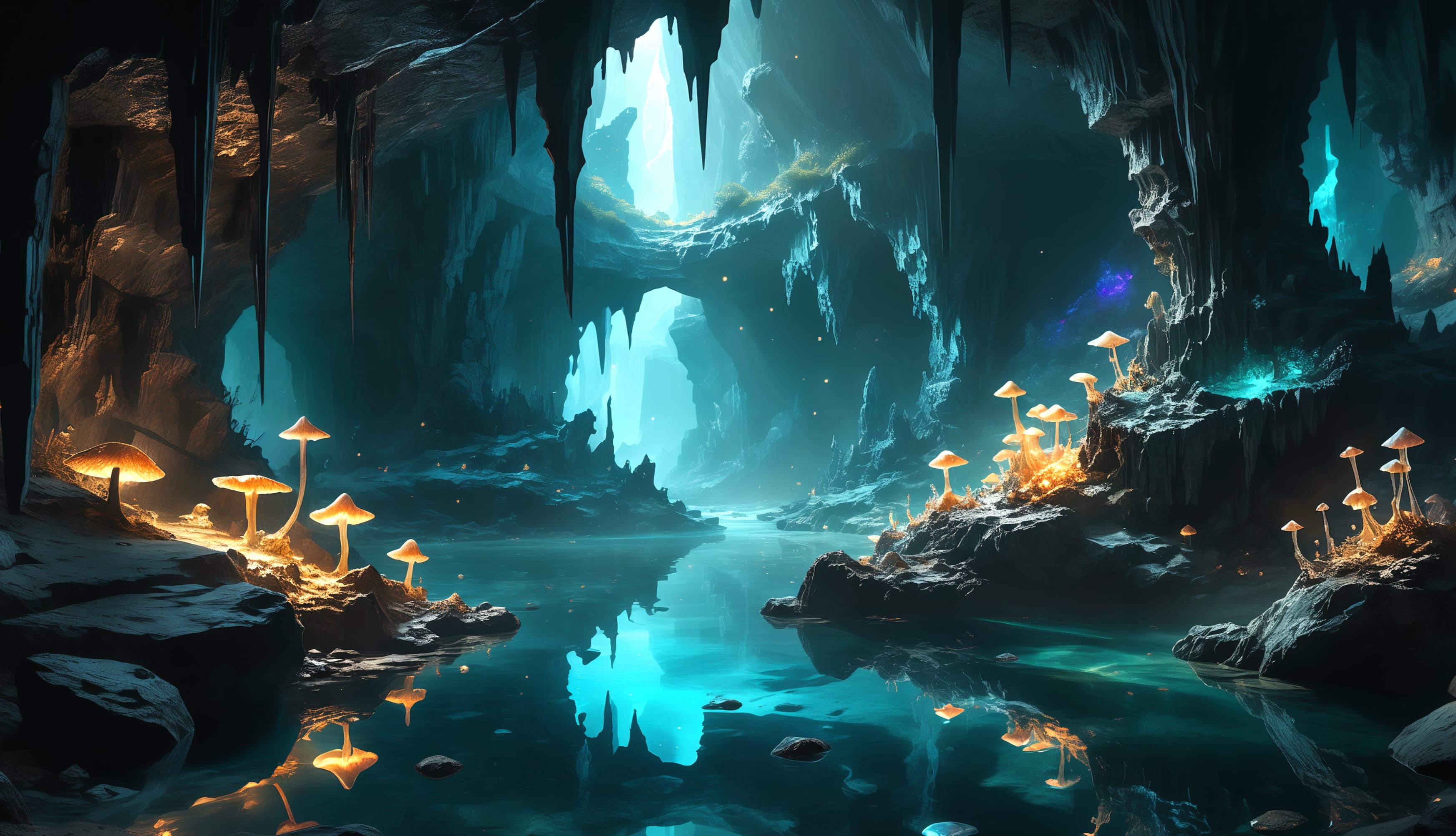 Fungal Cavern wallpapers HD quality