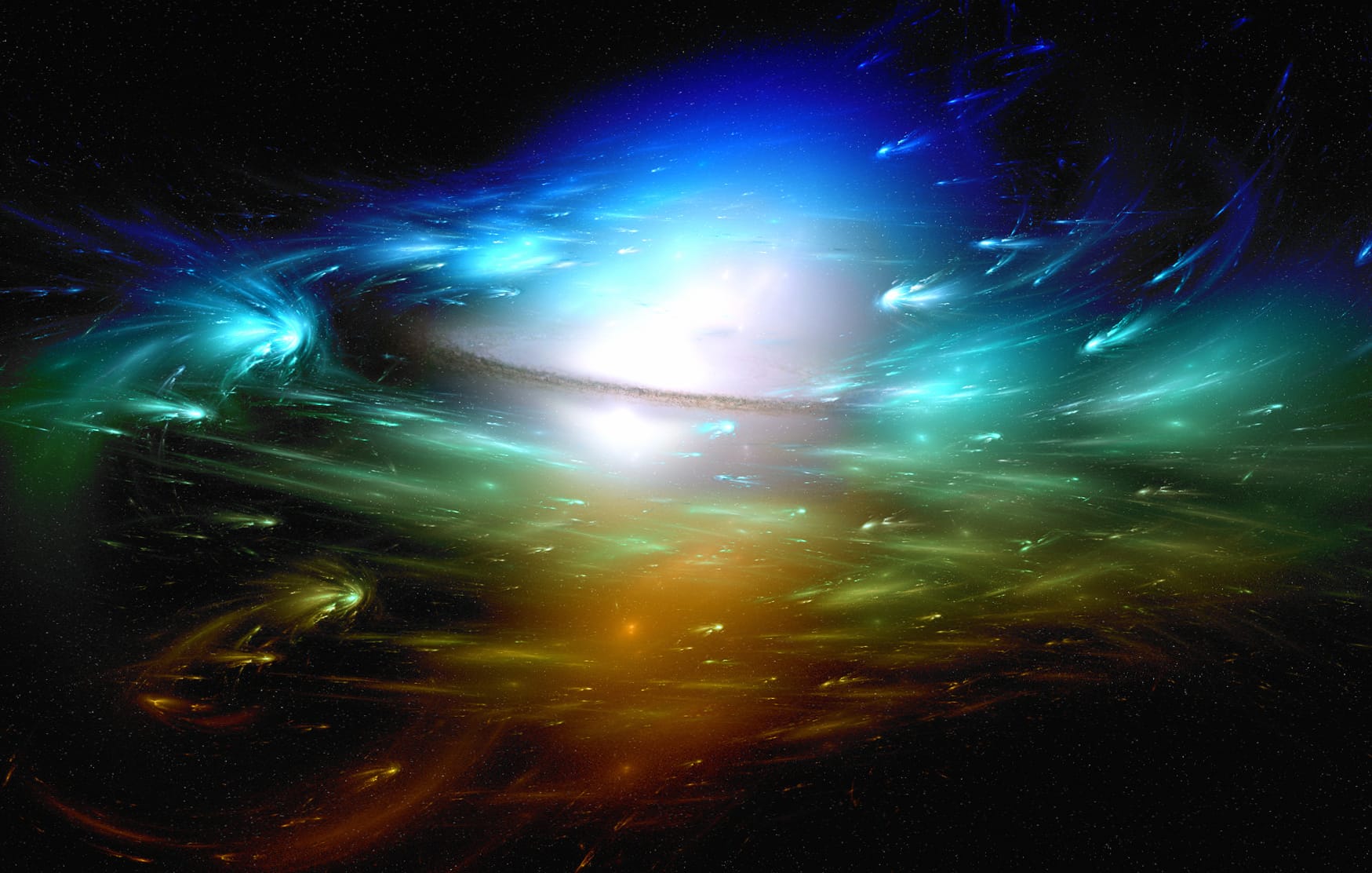 Galactic Vortex Sci-Fi Space wallpapers HD quality