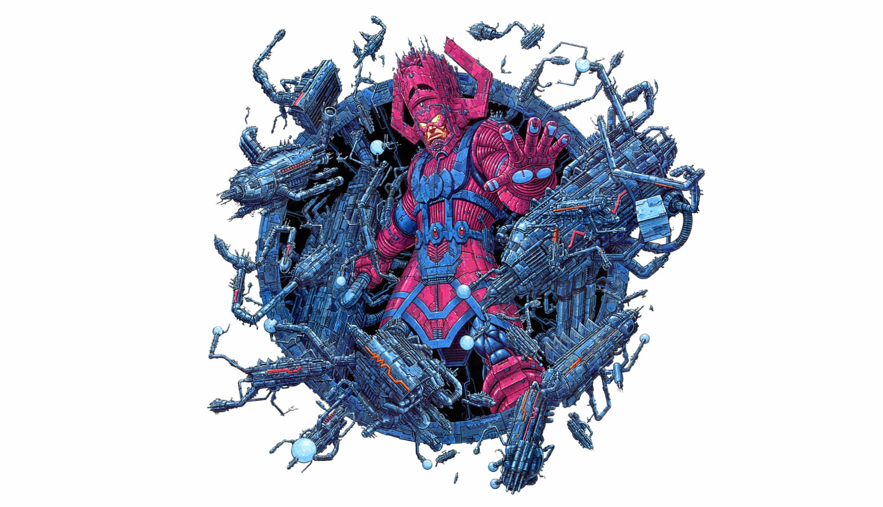 Galactus Epic from the Comic Universe at 320 x 480 iPhone size wallpapers HD quality